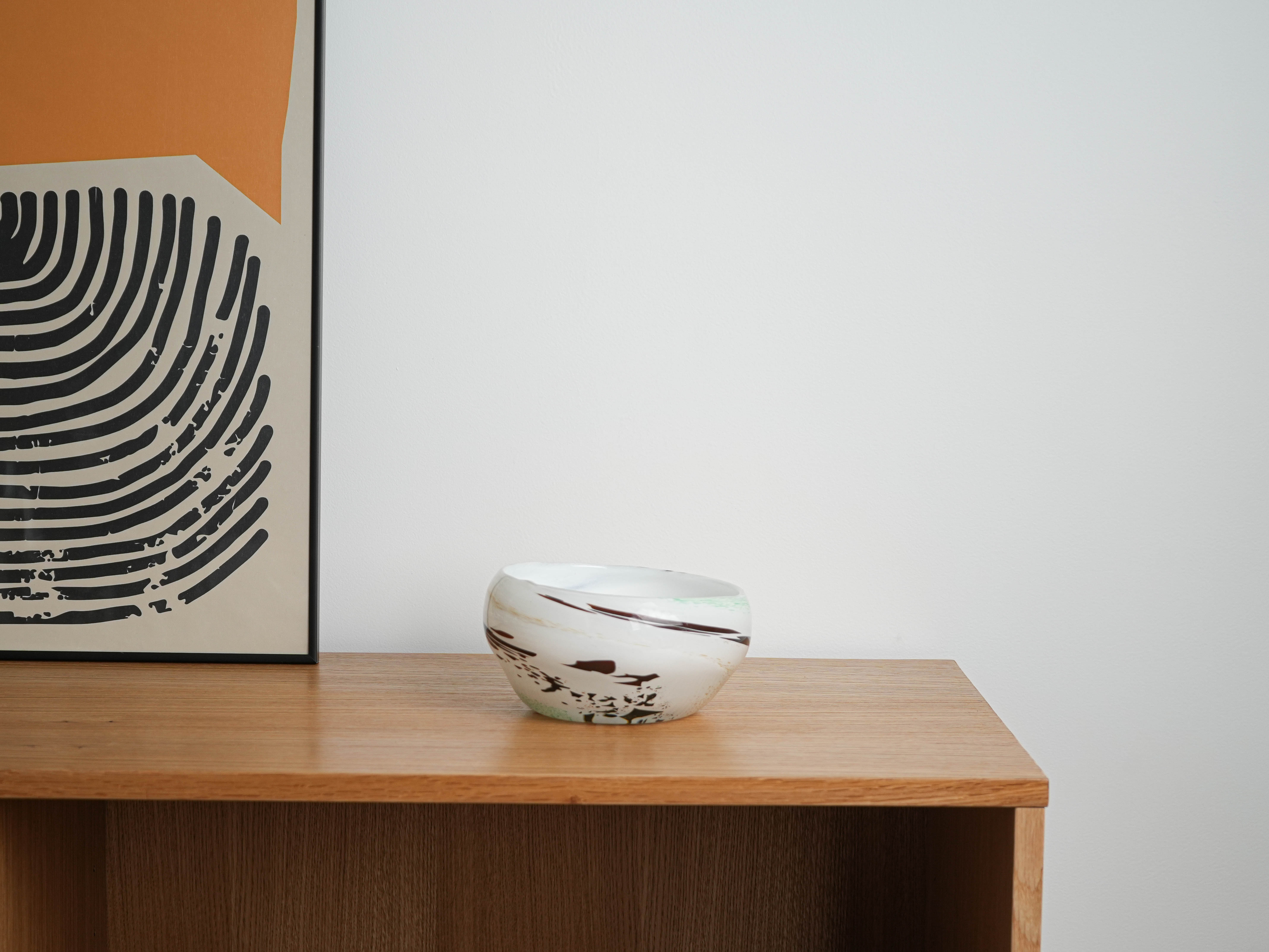 Glass bowl 1970s