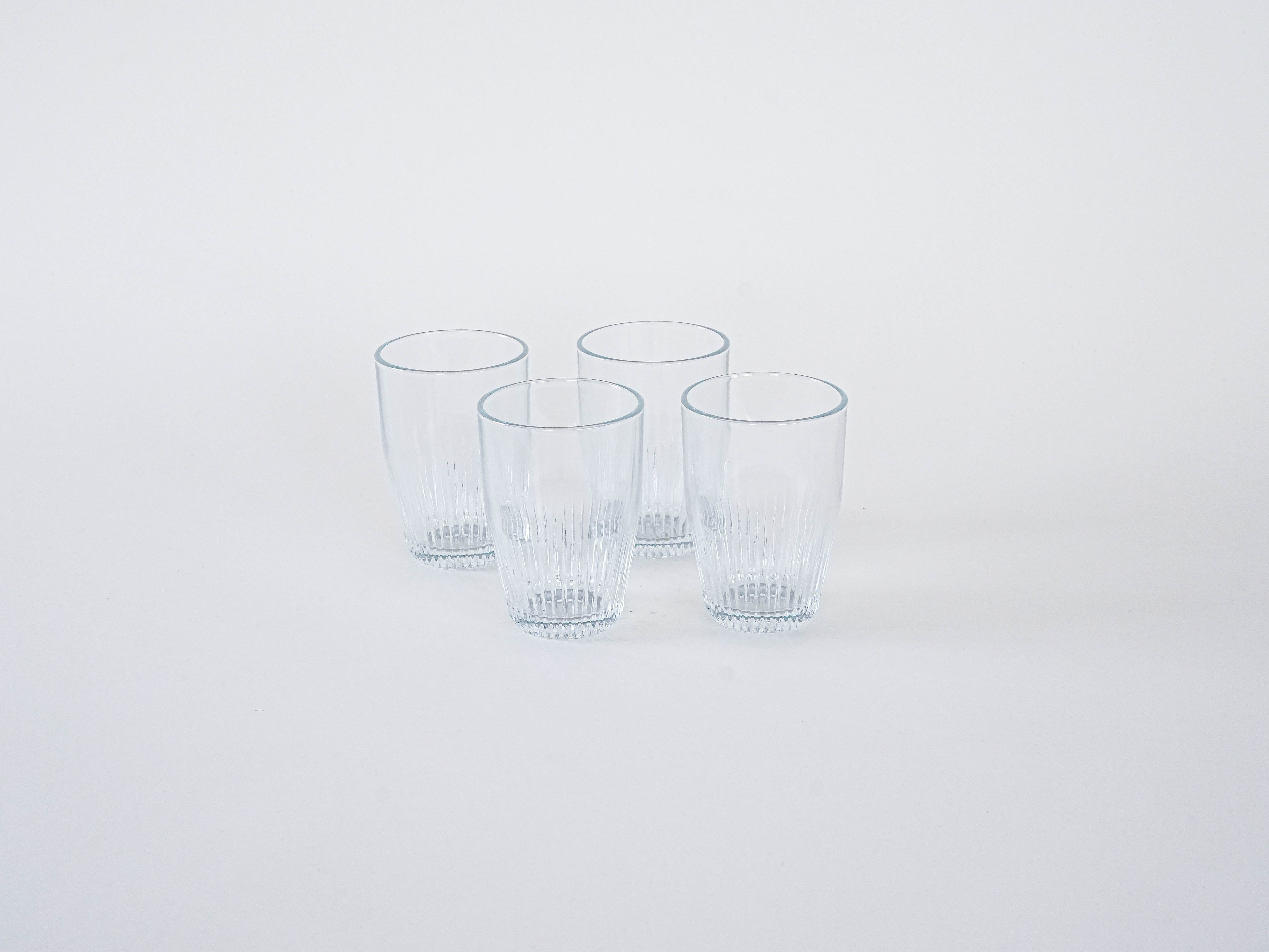 4x Glasses Transparent