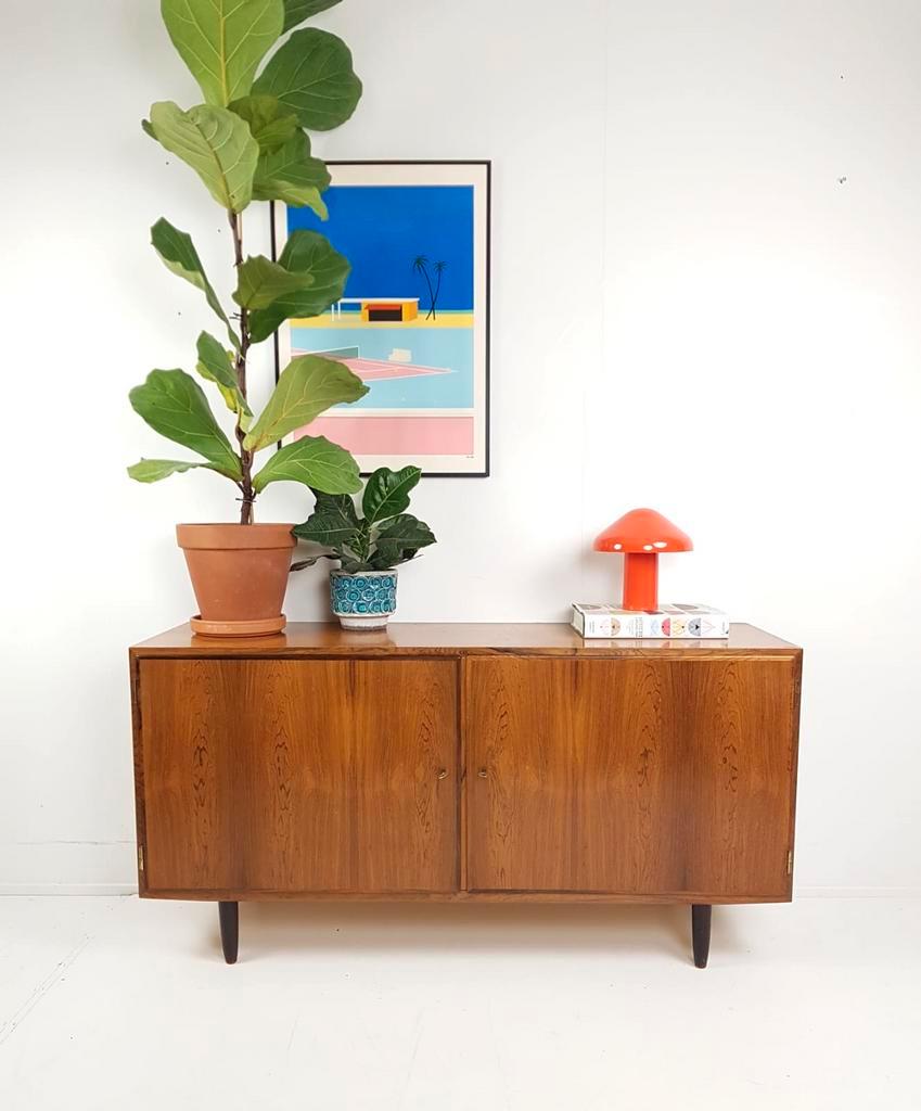 Vintage Sideboard Holz Braun