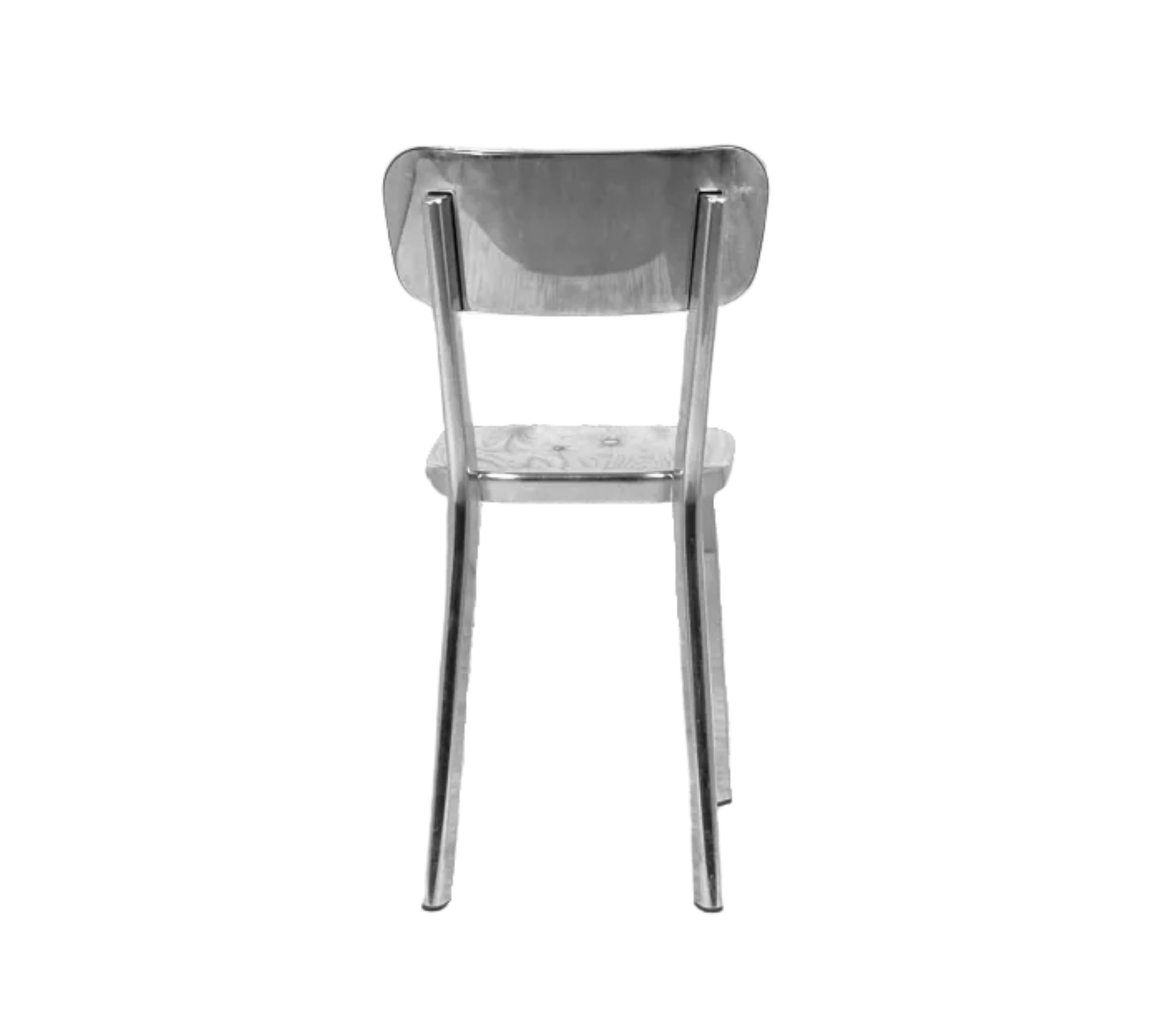 Magis Déjà-vu Stuhl Aluminium Poliert