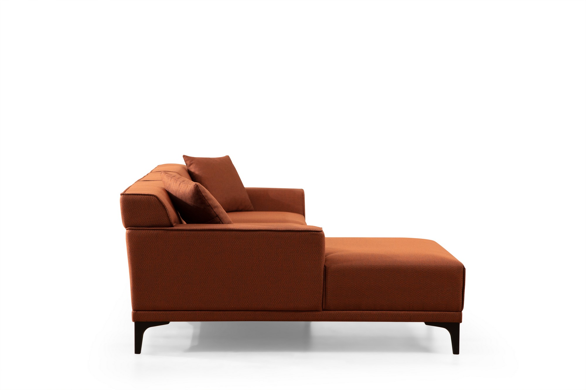 Petra L Ecksofa Orange