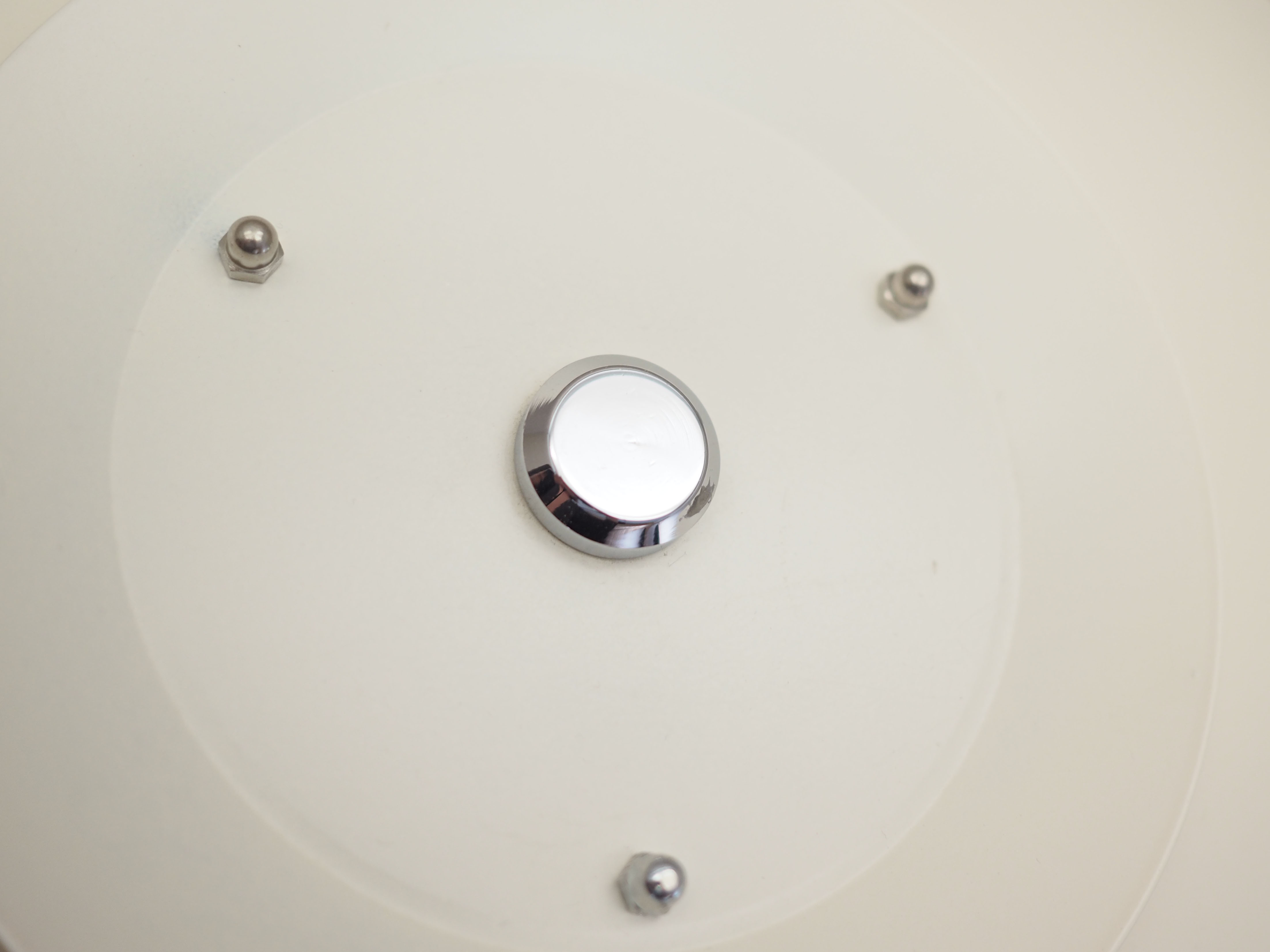 Floor lamp Metal White 1970s