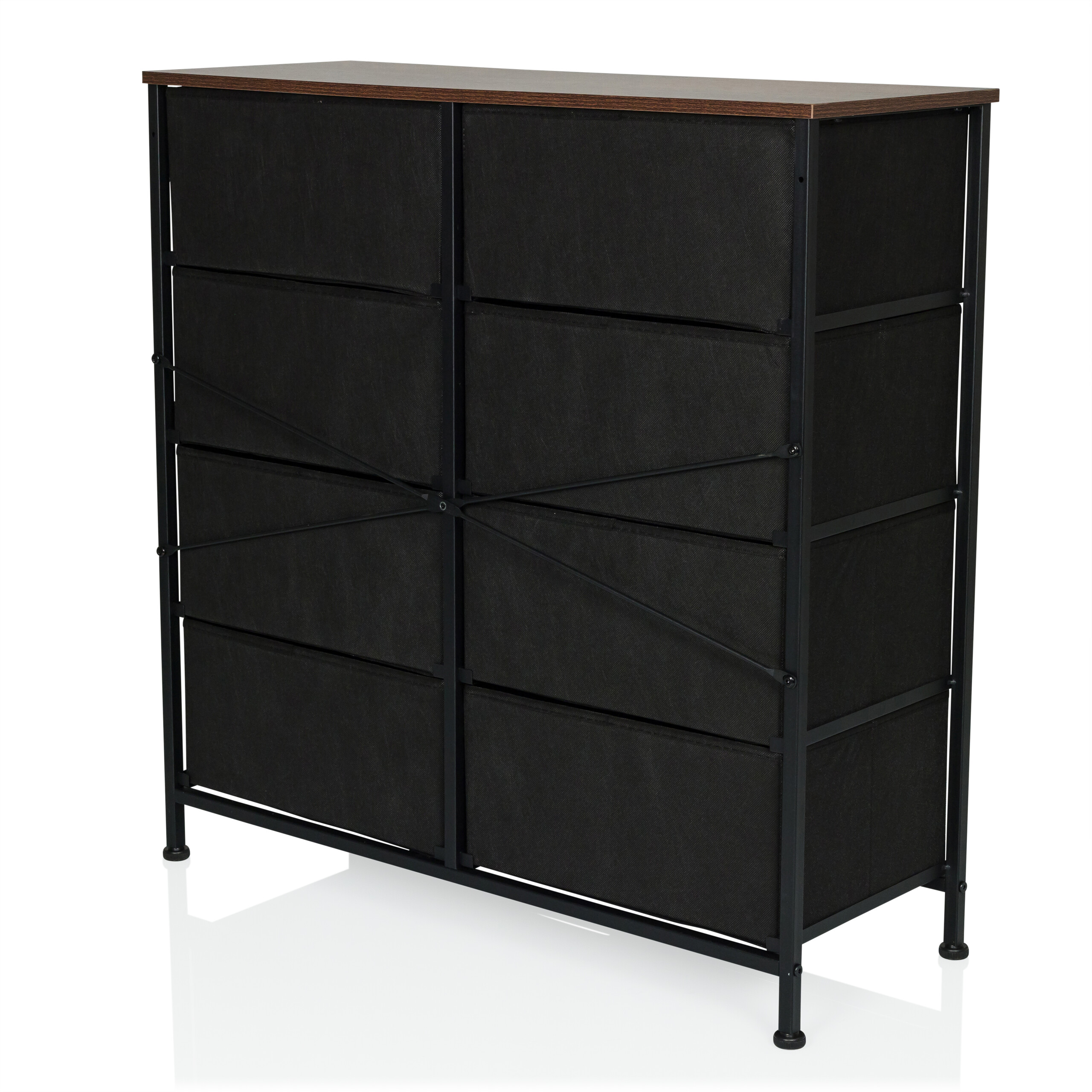 RAGALA LIGHT Wood veneer chest of drawers