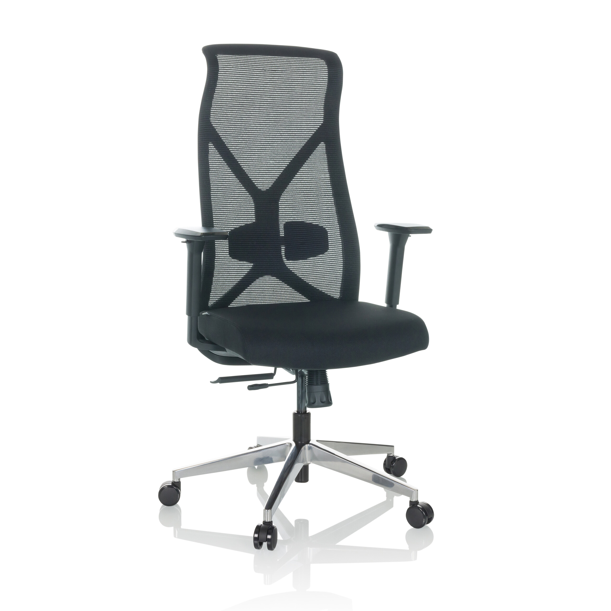 AZURRO B Bürostuhl Netzstoff Schwarz