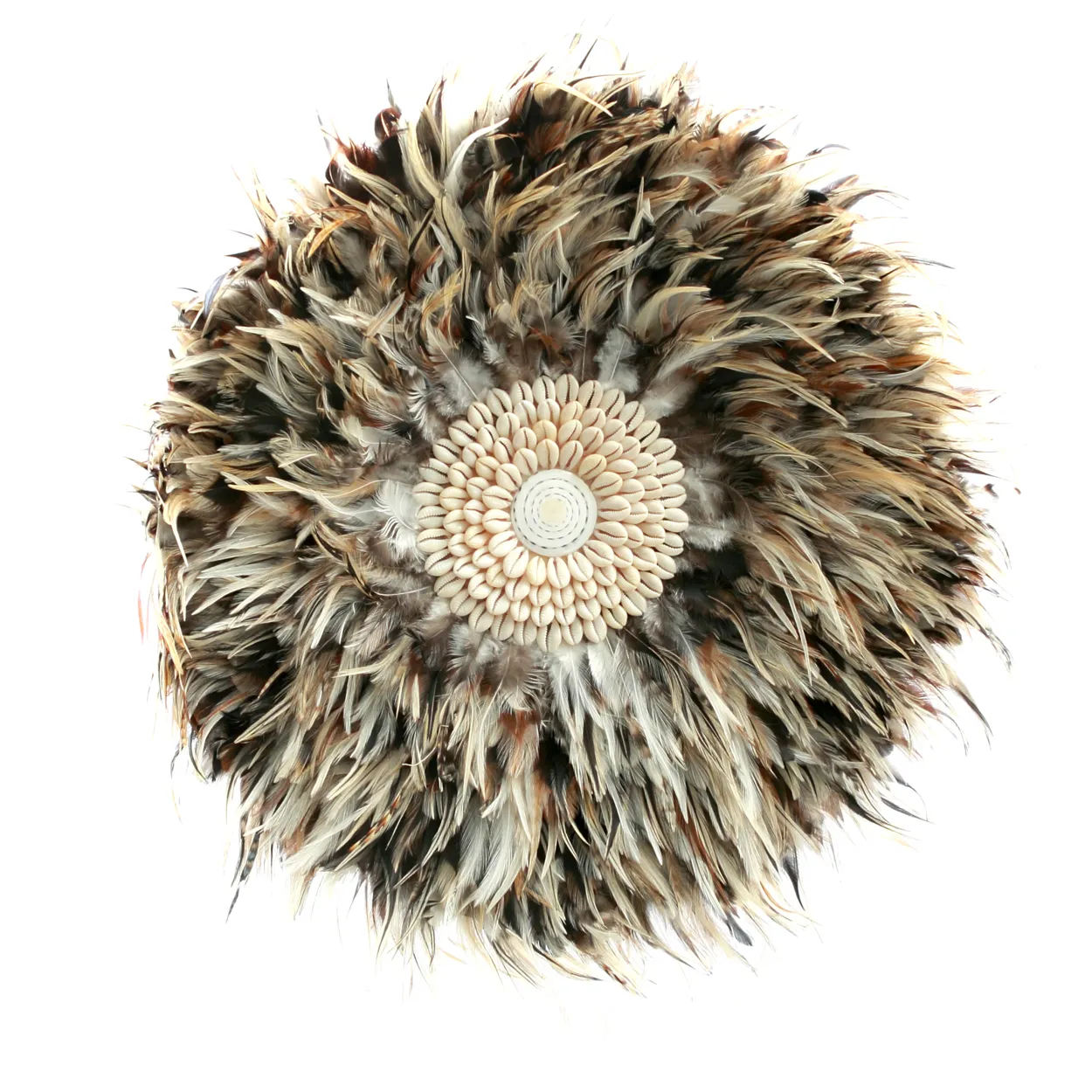 Coastal Juju Wanddeko Grau Braun