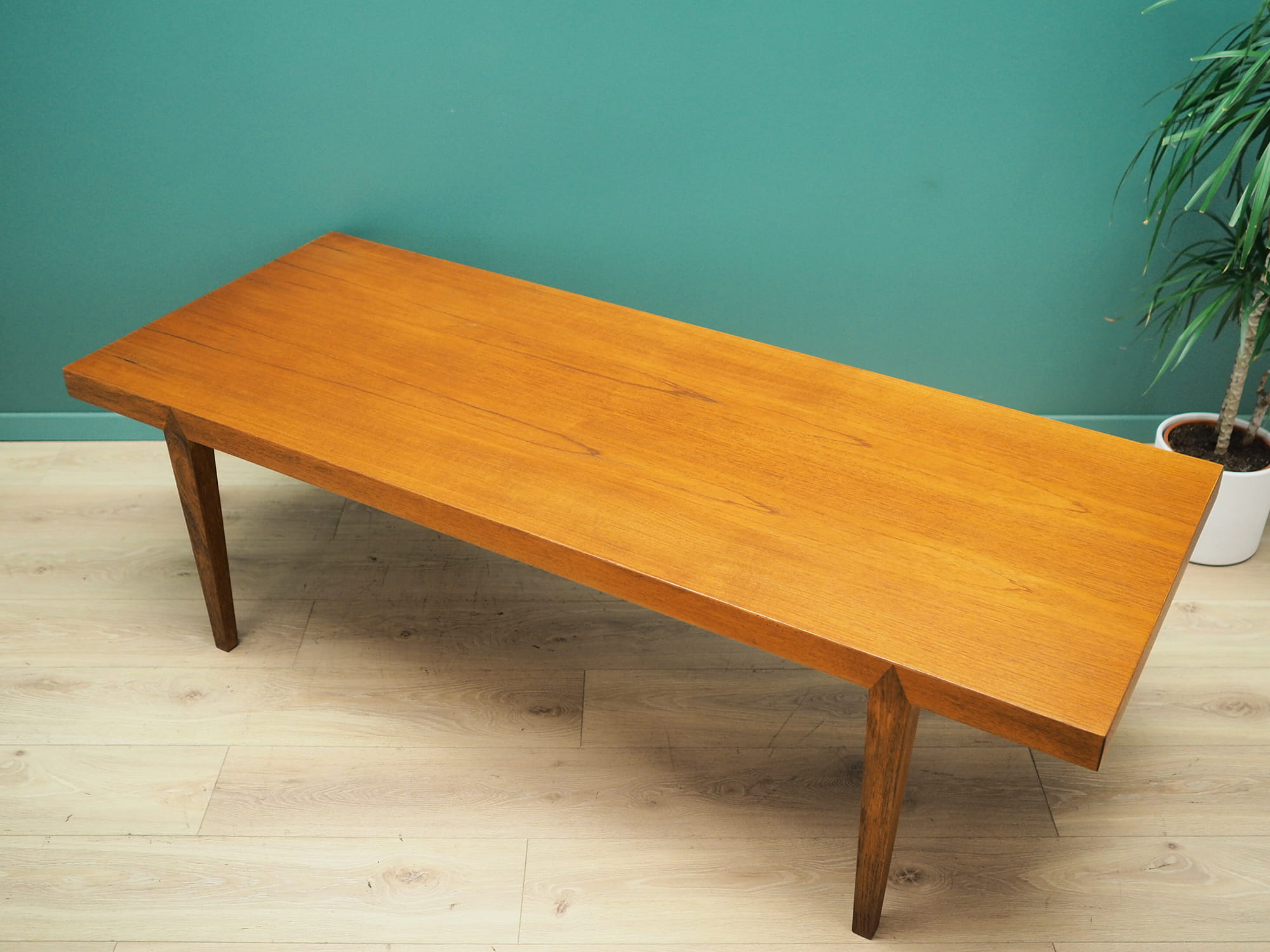 Bank Teak Holz Holz Braun 1970er Jahre
Bench Teak wood Wood Brown 1970s