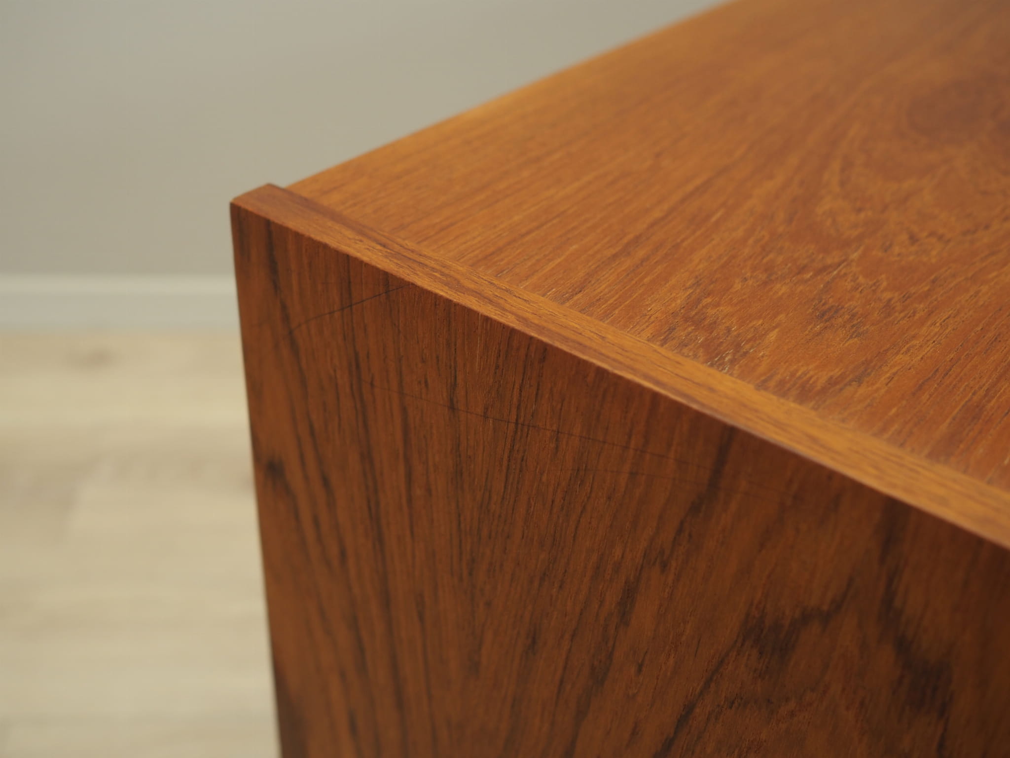 Vintage Bookshelf Teak Brown 1970s