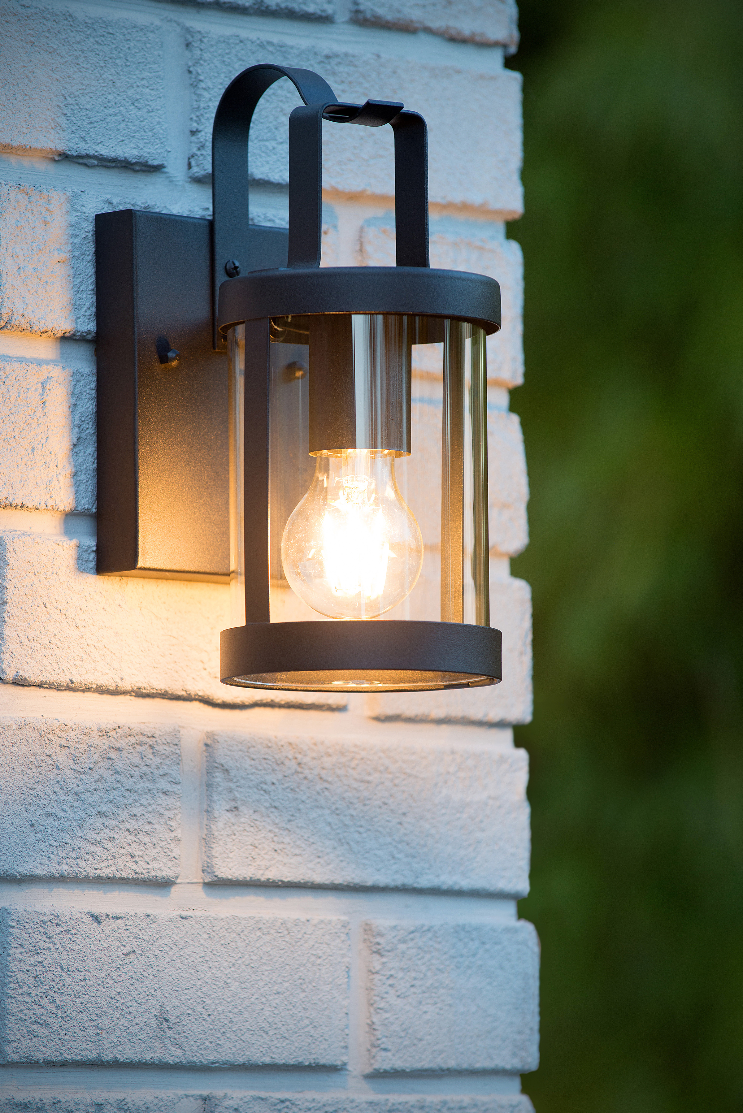Lindelo Outdoor Wall Lamp Iron Black