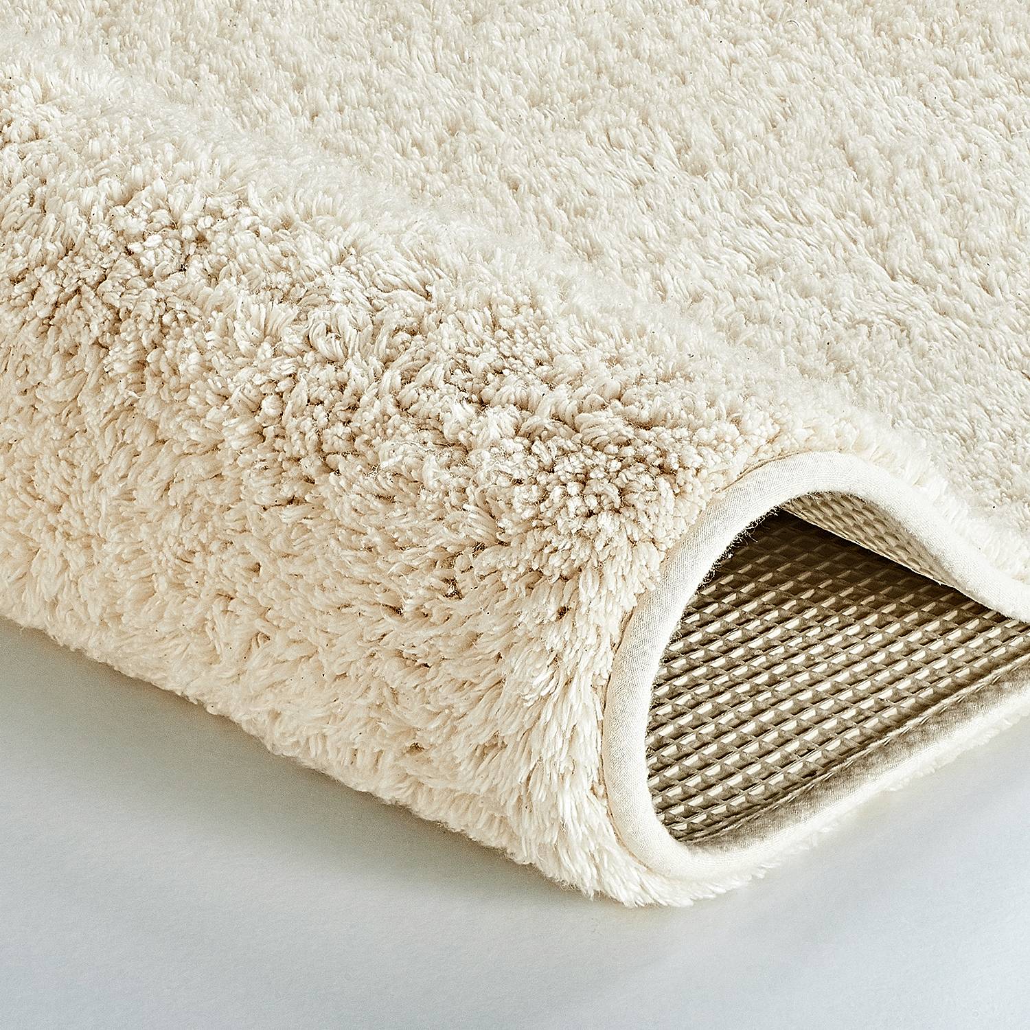 Kansas Badteppich Baumwolle Creme 55 x 65 cm