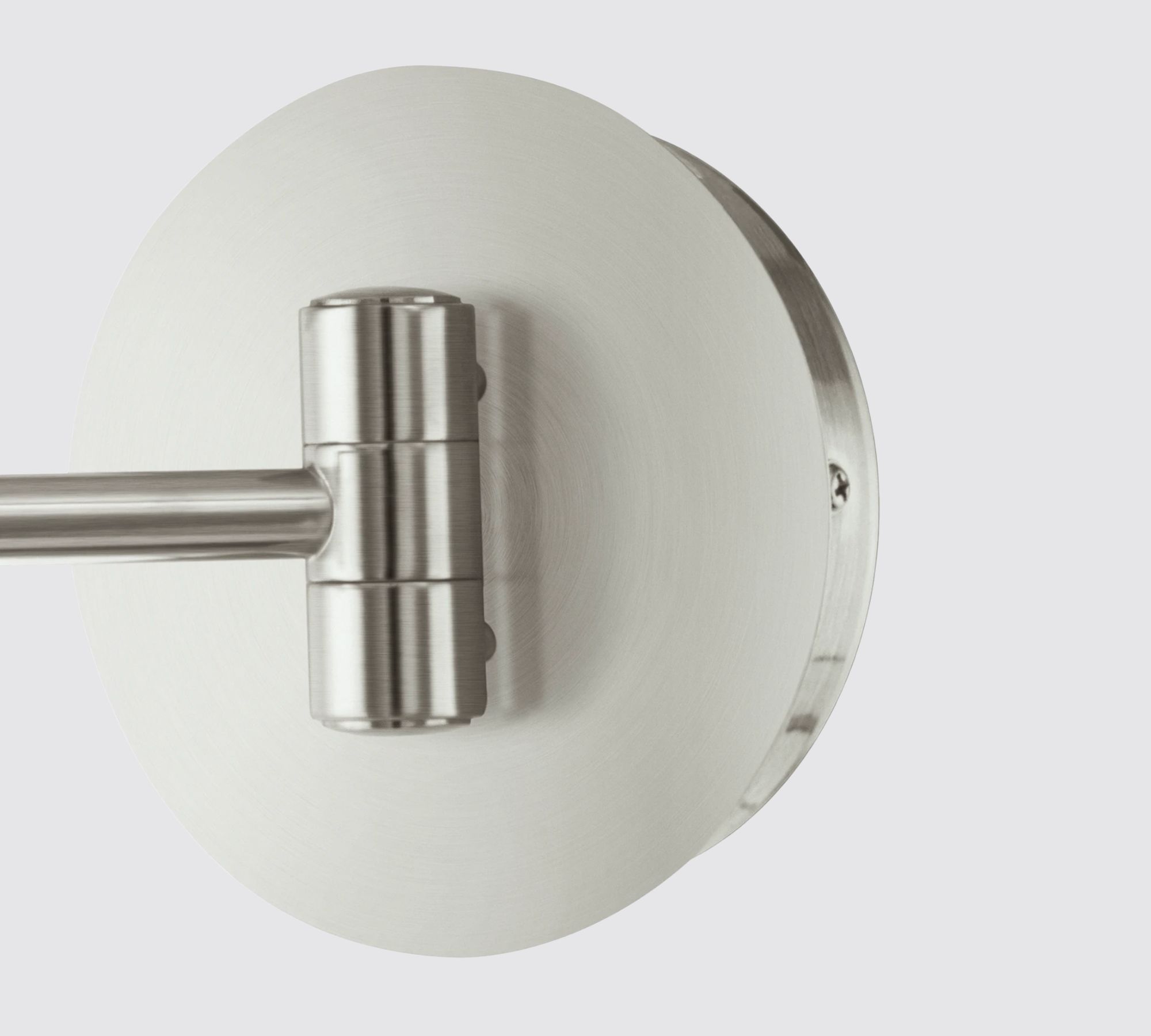 Wall lamp mixed fabric steel 1-light