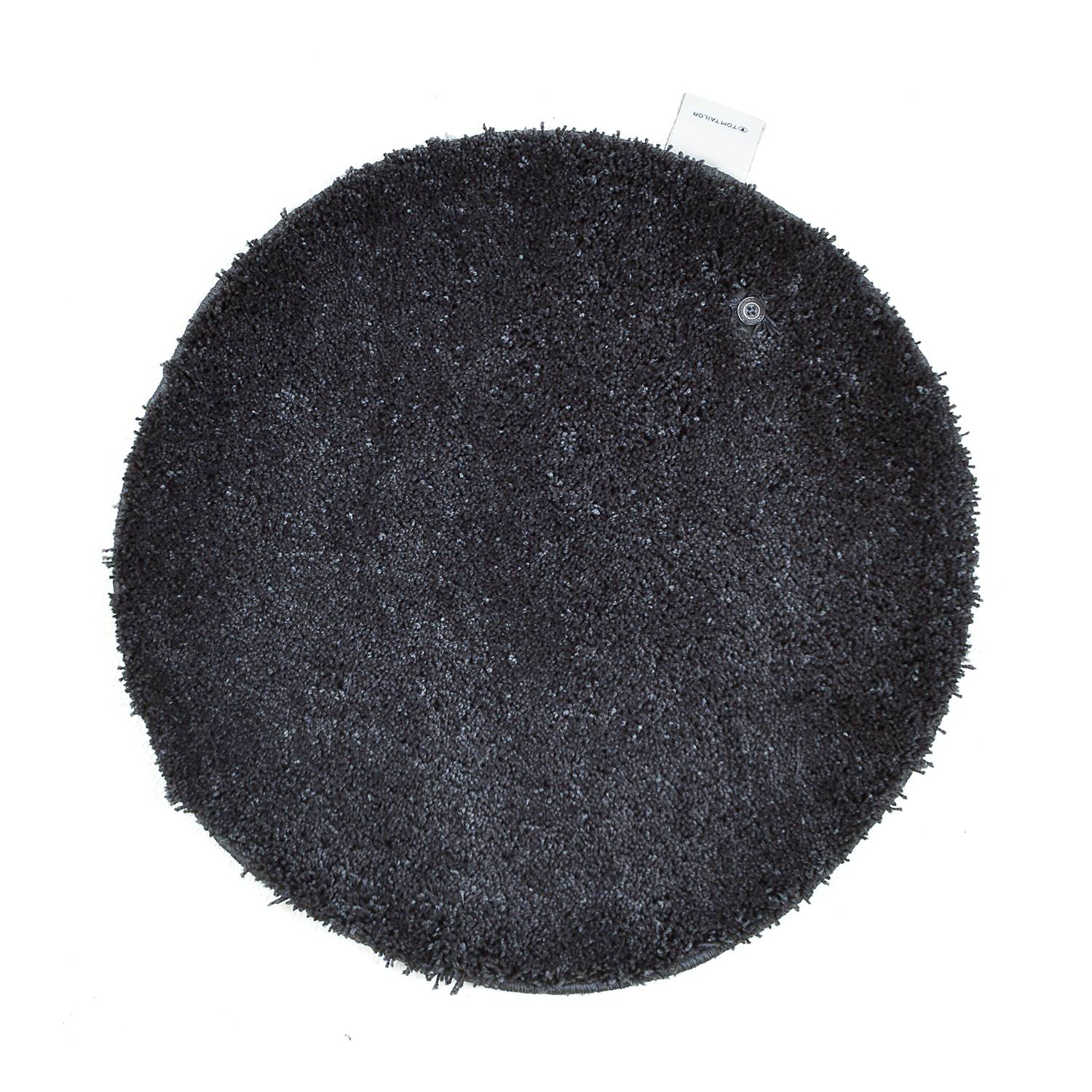 Cozy Bath Uni Badvorleger Anthrazit Ø 60cm