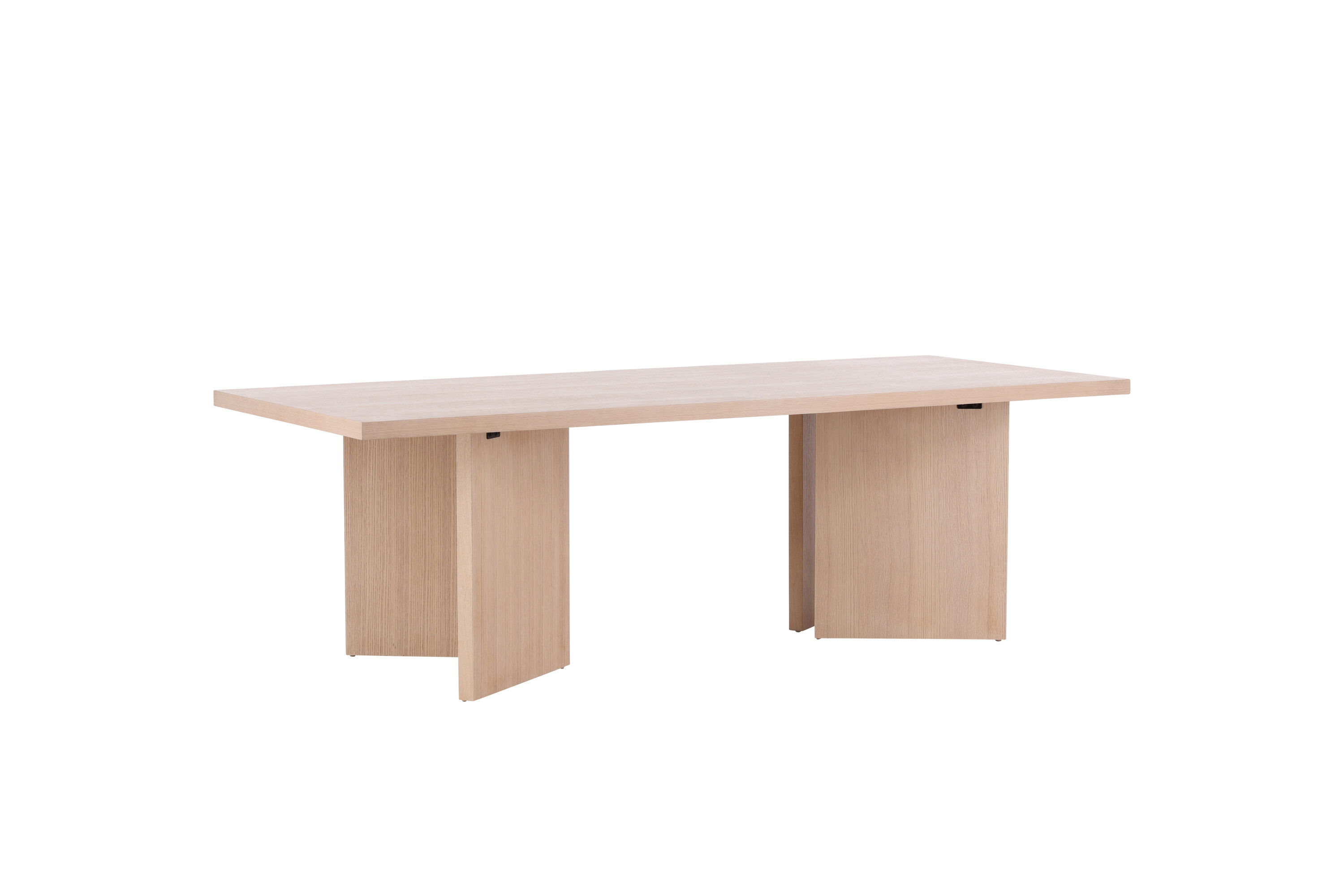 Bassholmen Dining table Whitewash Wood