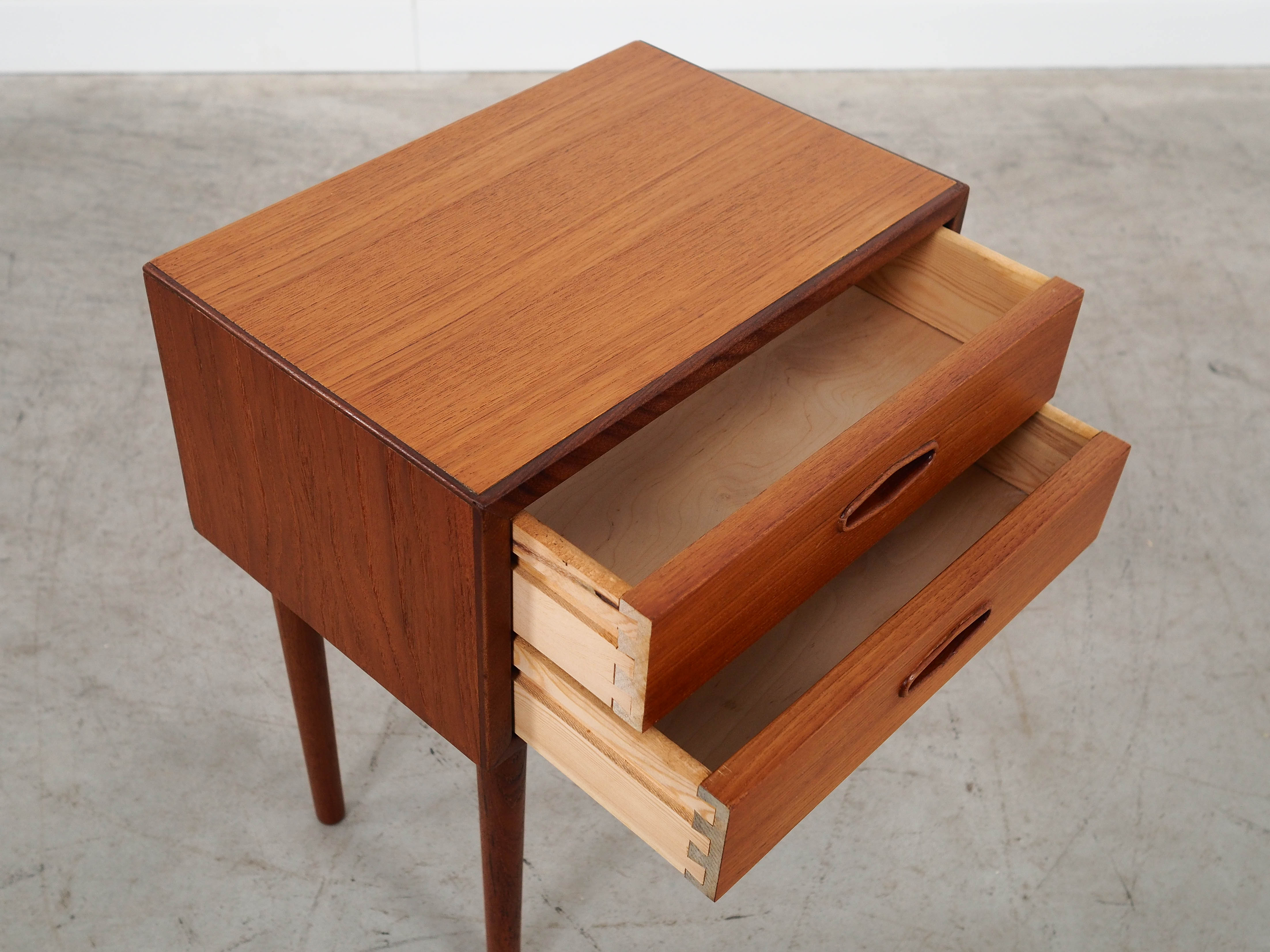 Teak nightstand, Danish design, 1970s,