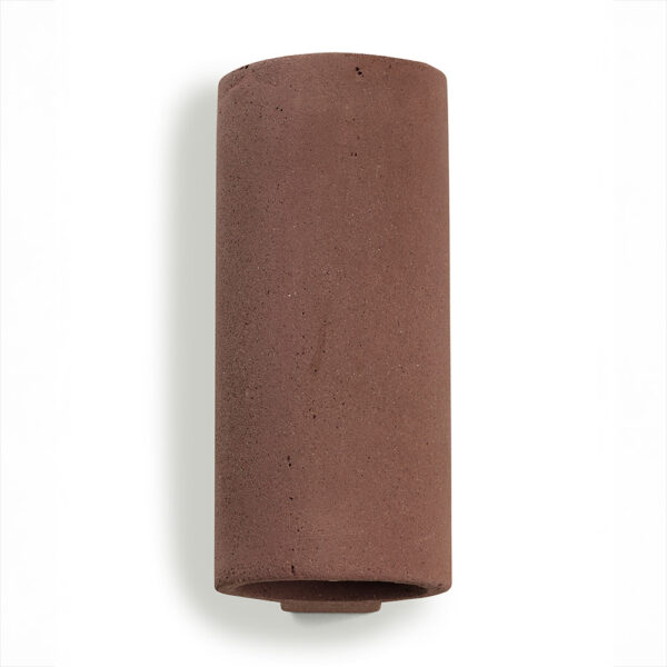 Wandlampe N°3 Beton Dunkelrot