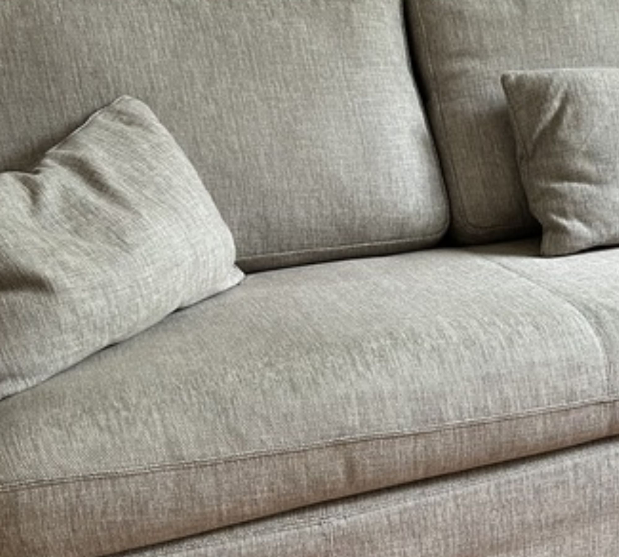Gatsby Sofa Récamiere Rechts Baumwolle Holz Braun
