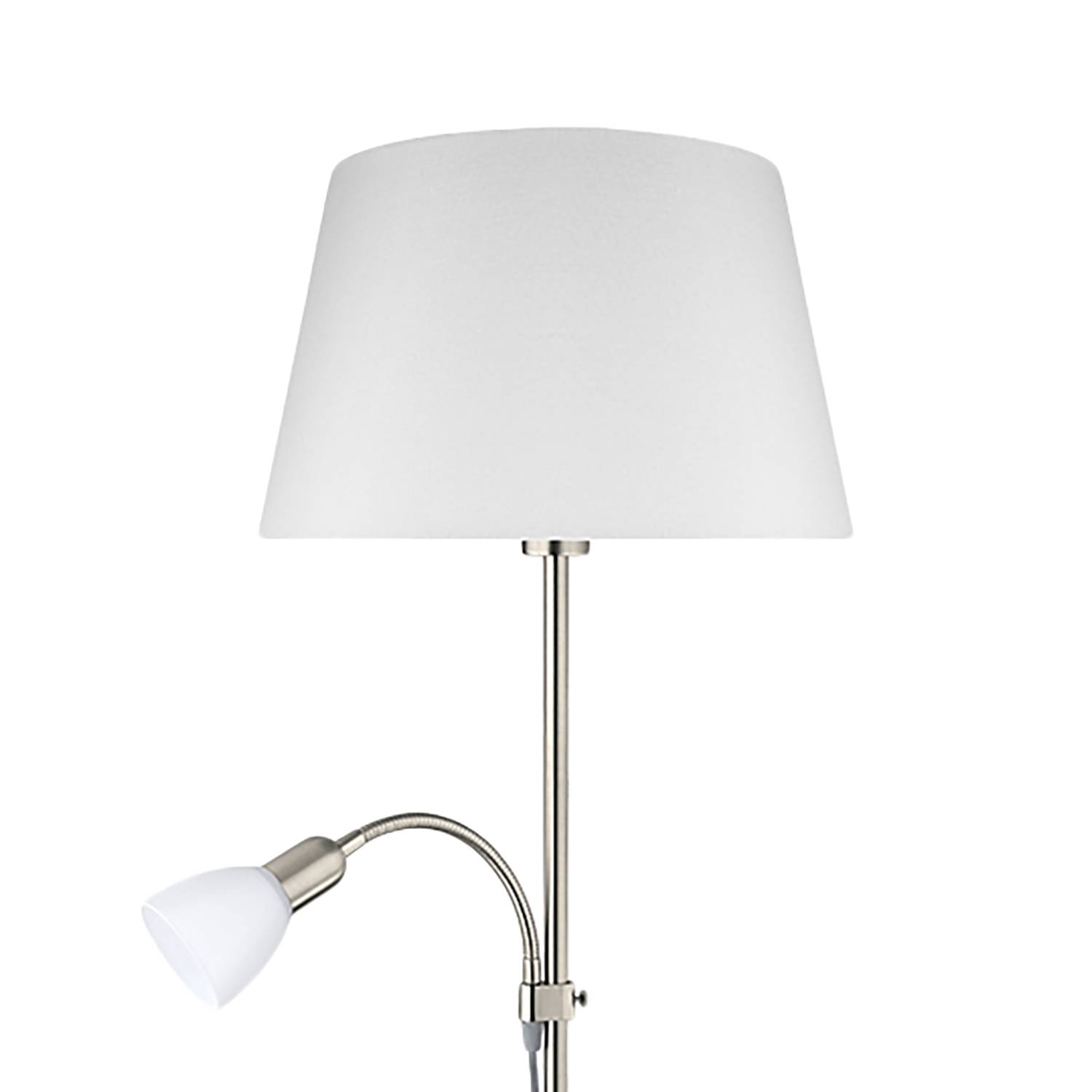 Stehleuchte Conesa Silber