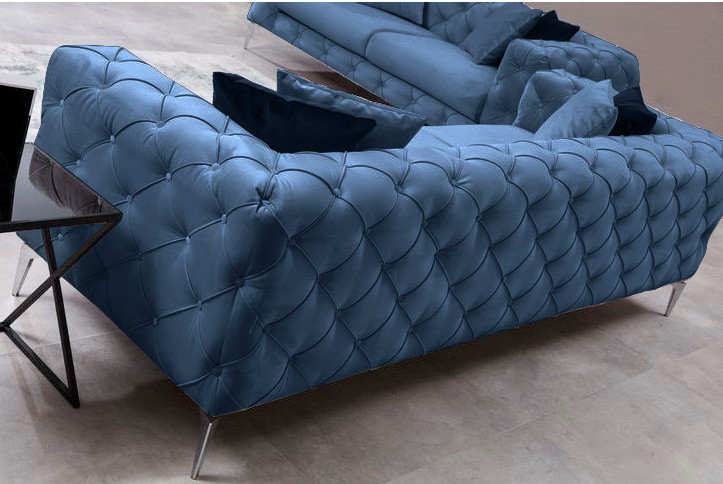 Como Sofa 3-Sitzer Blau