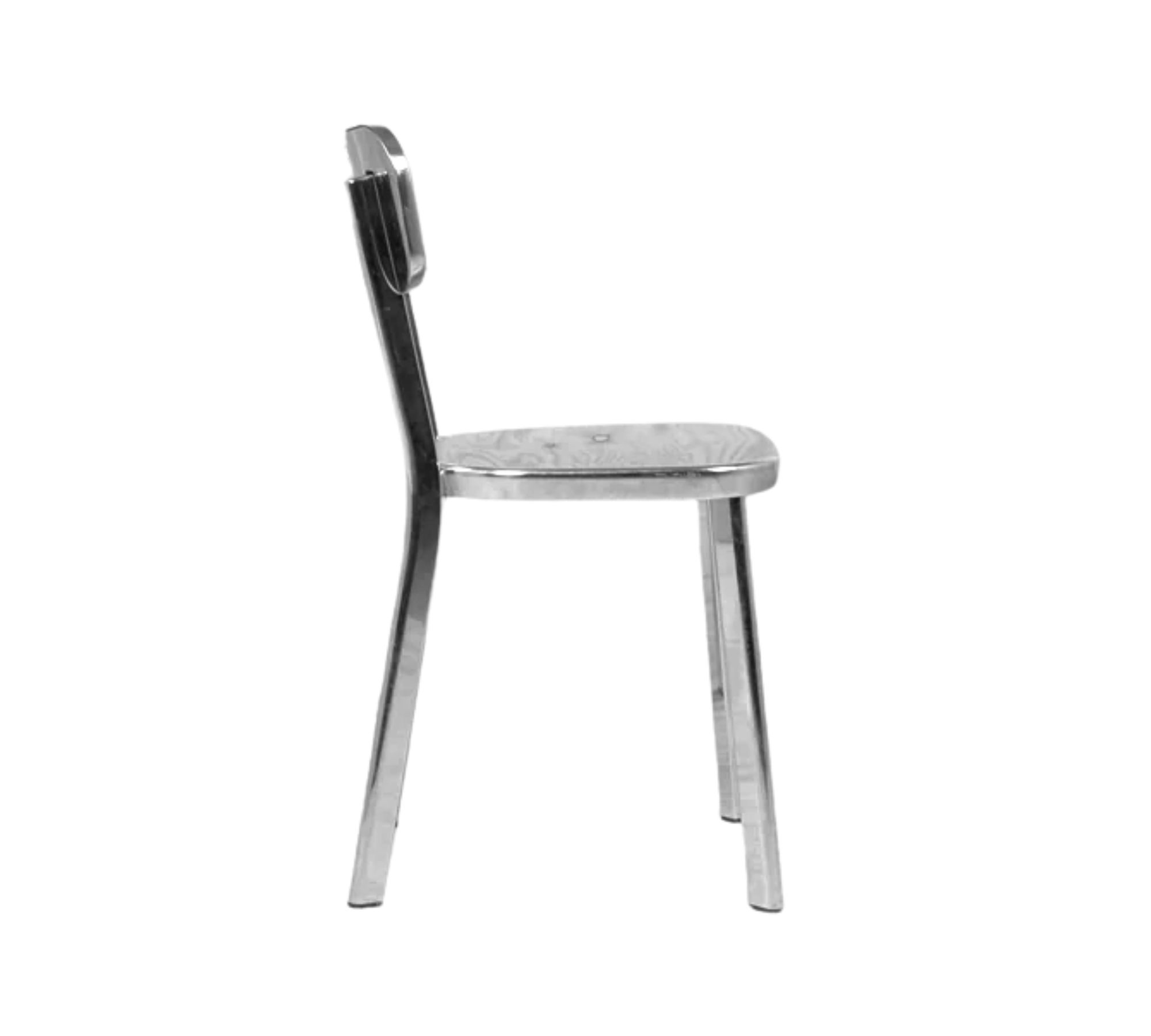 Magis Déjà-vu Stuhl Aluminium Poliert