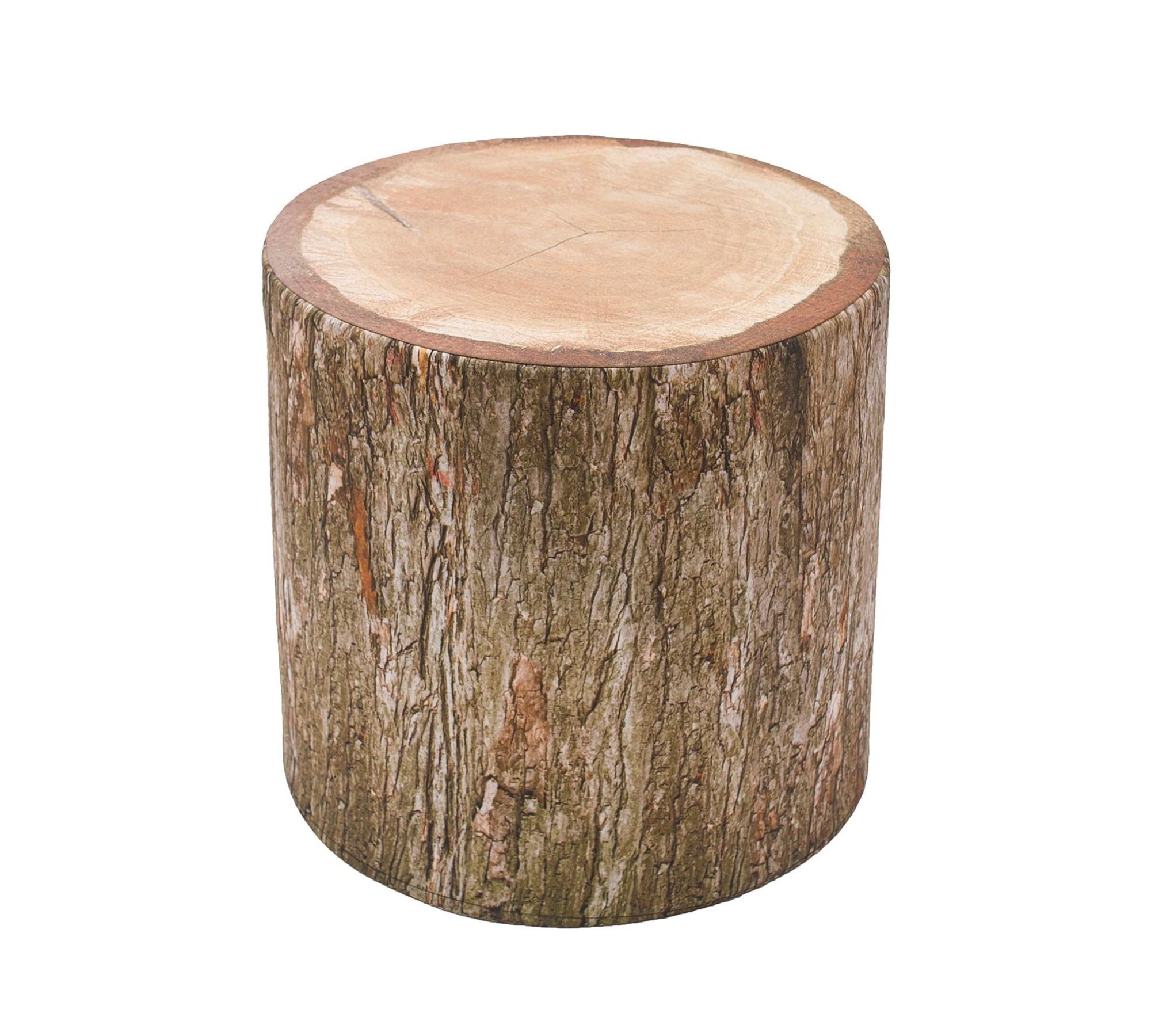 Sitzhocker Timberly Webstoff Braun