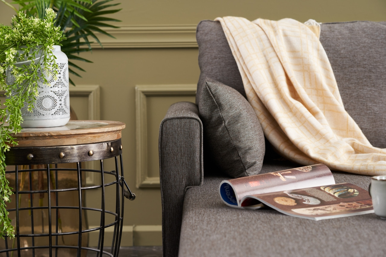 Bella Sofa Récamiere Links Braun