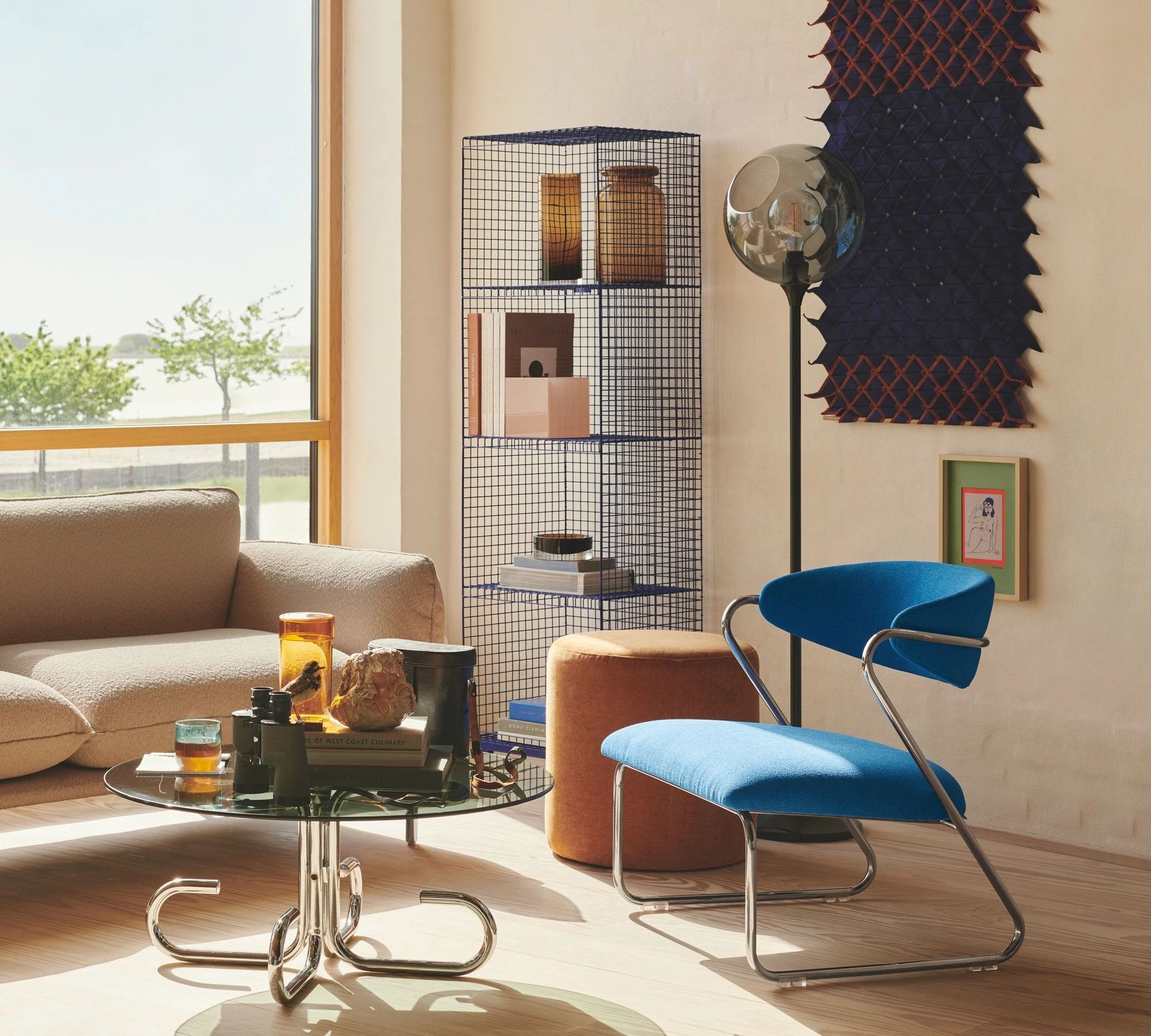 Lucy Sessel Mark Cobalt Blue