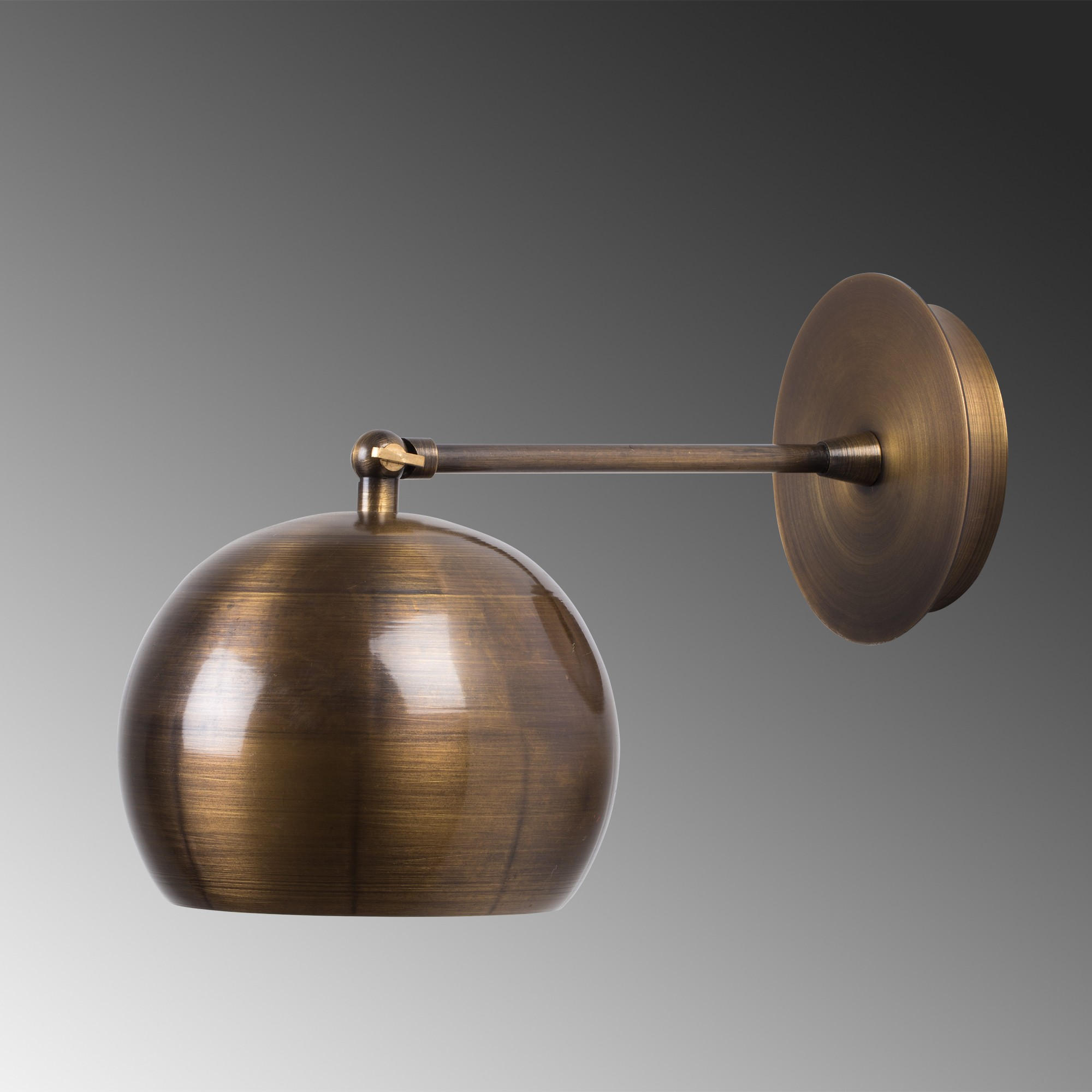 Applique in metallo look vintage