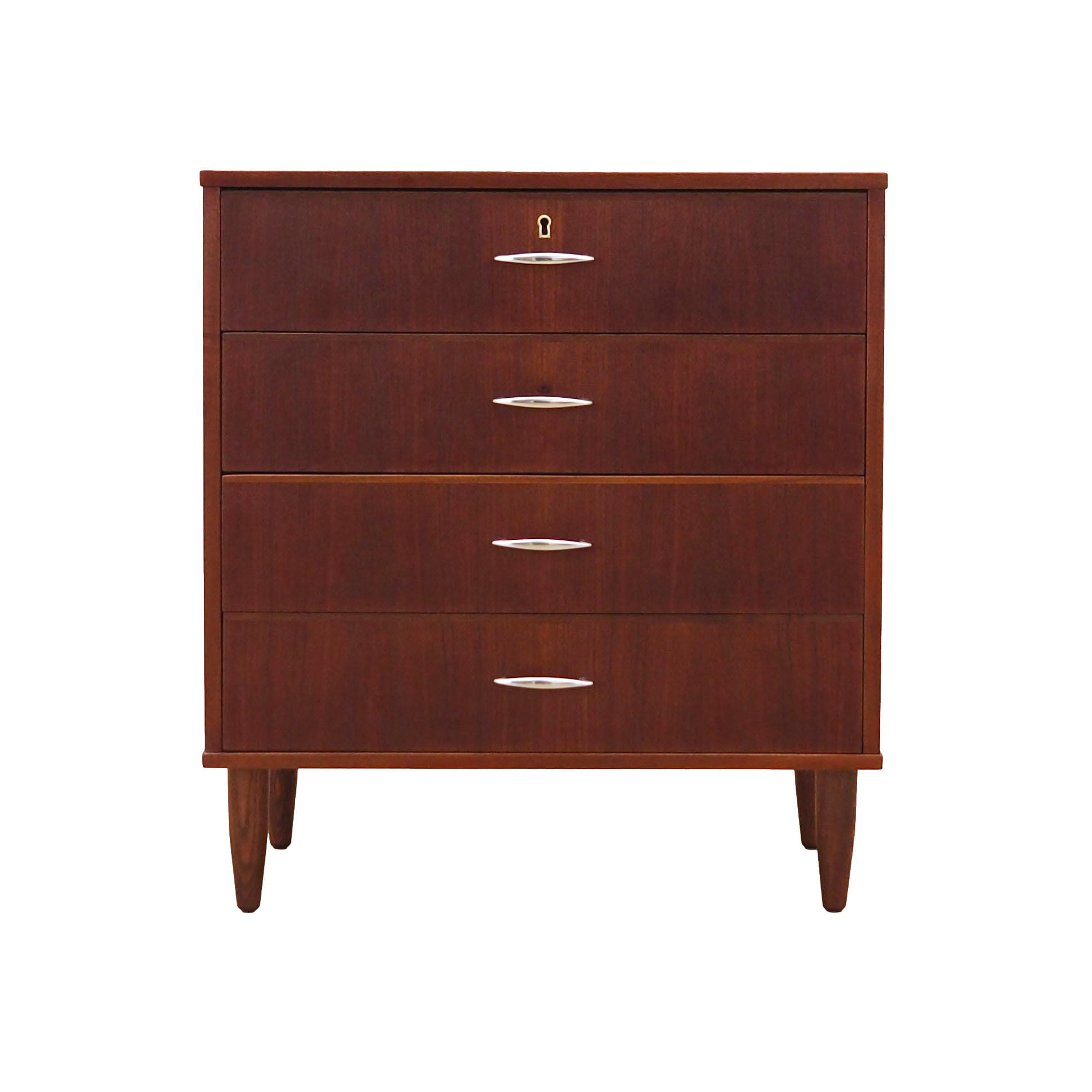 Vintage chest of drawers Teak brown 1970s