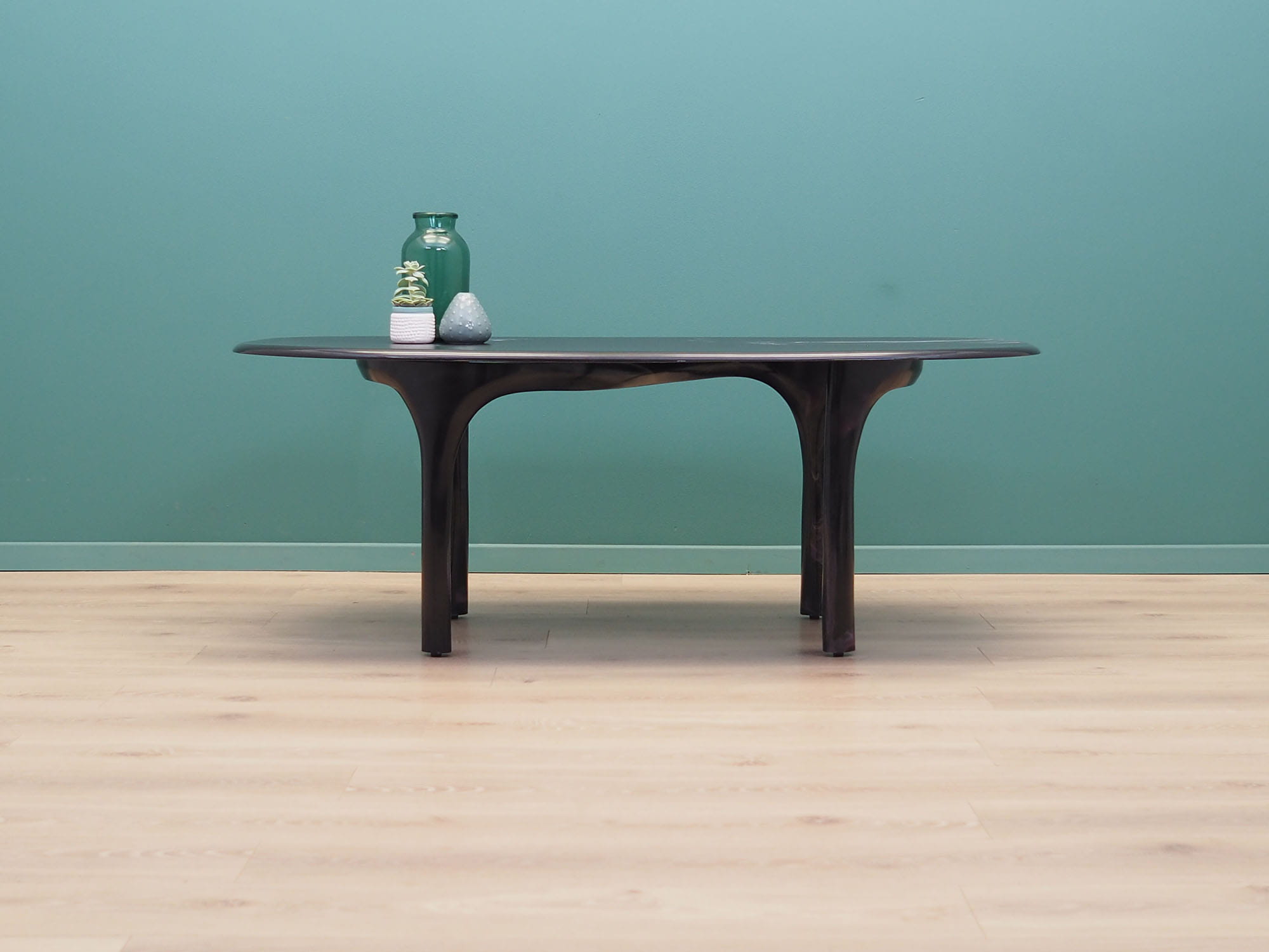 Vintage Coffee Table Stone Brown 1970s