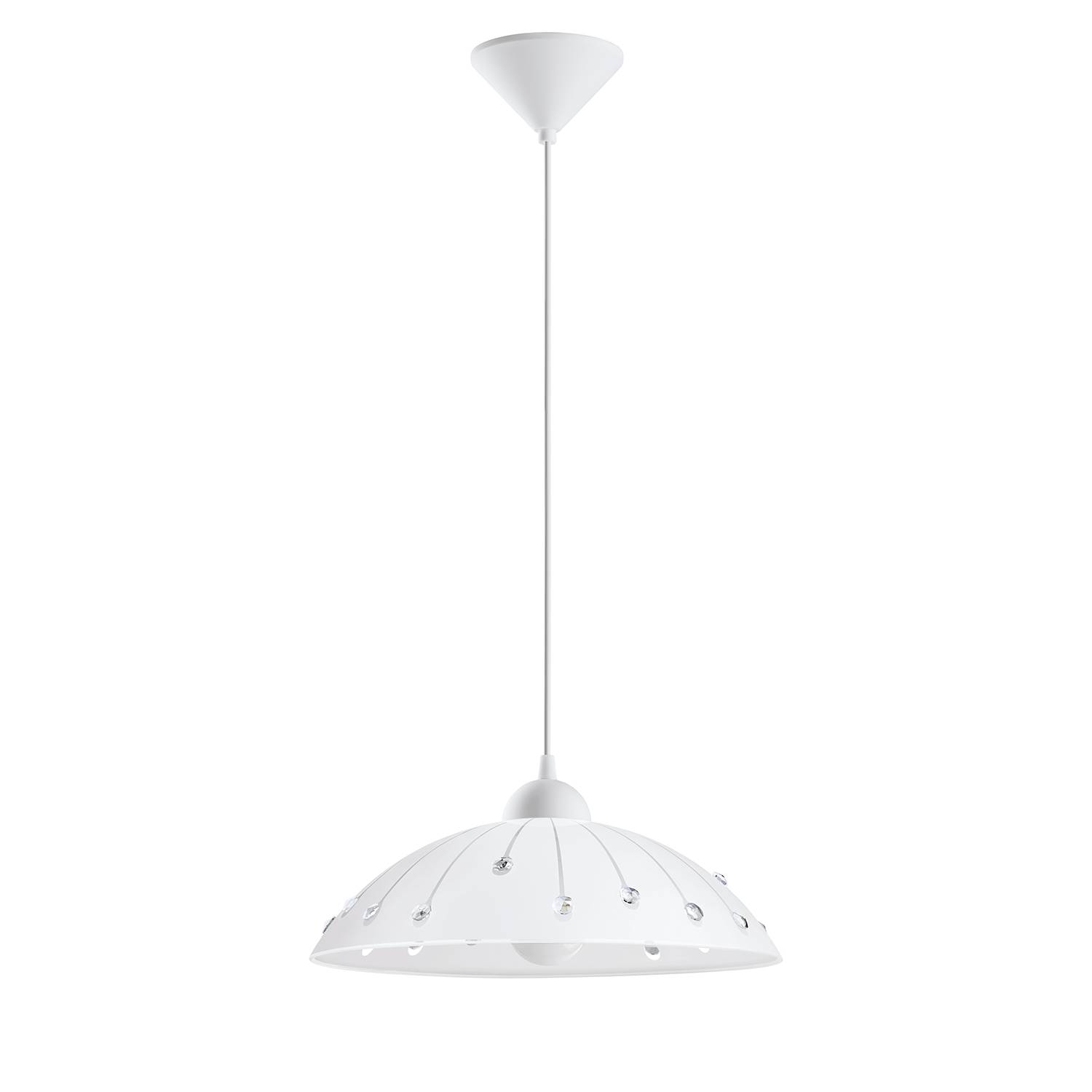 Vetro X Pendelleuchte Kunststoff Glas 1 flammig