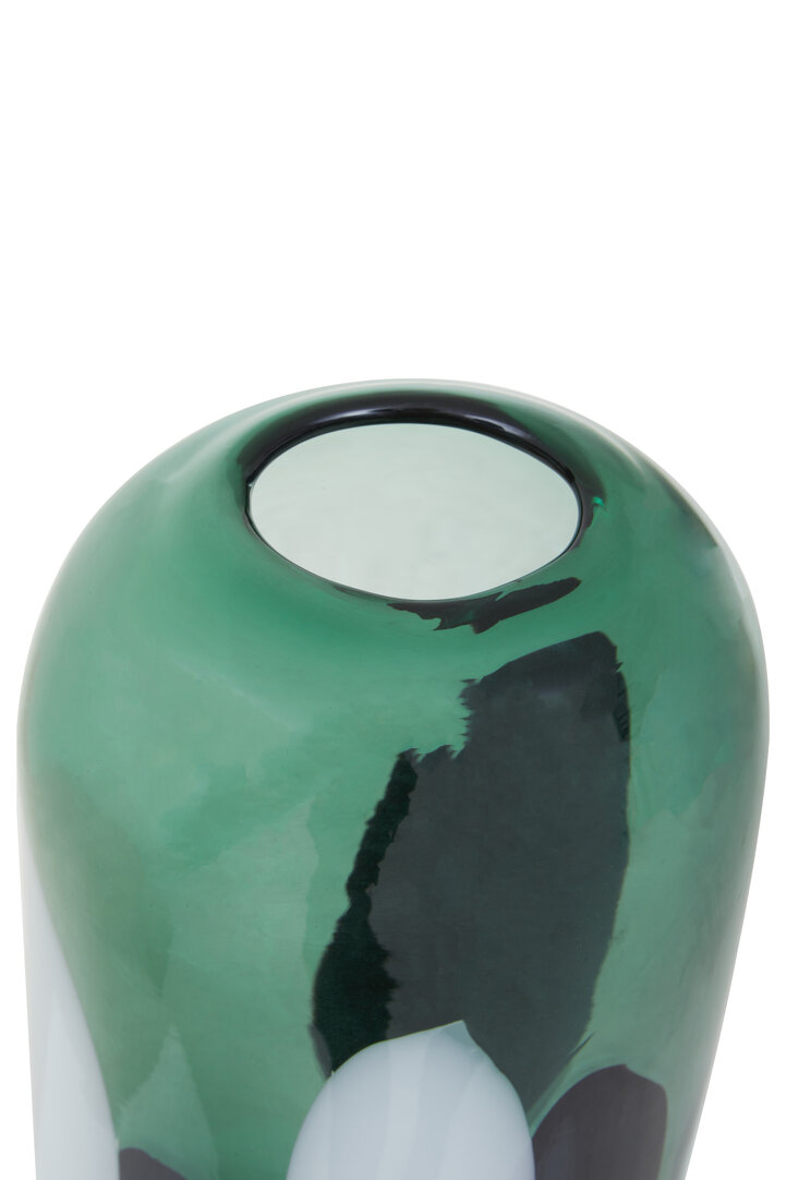 Hania Vaso in vetro verde