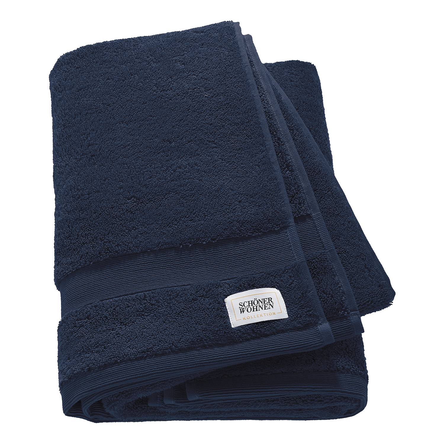 Cuddly Duschtuch Baumwolle Marineblau