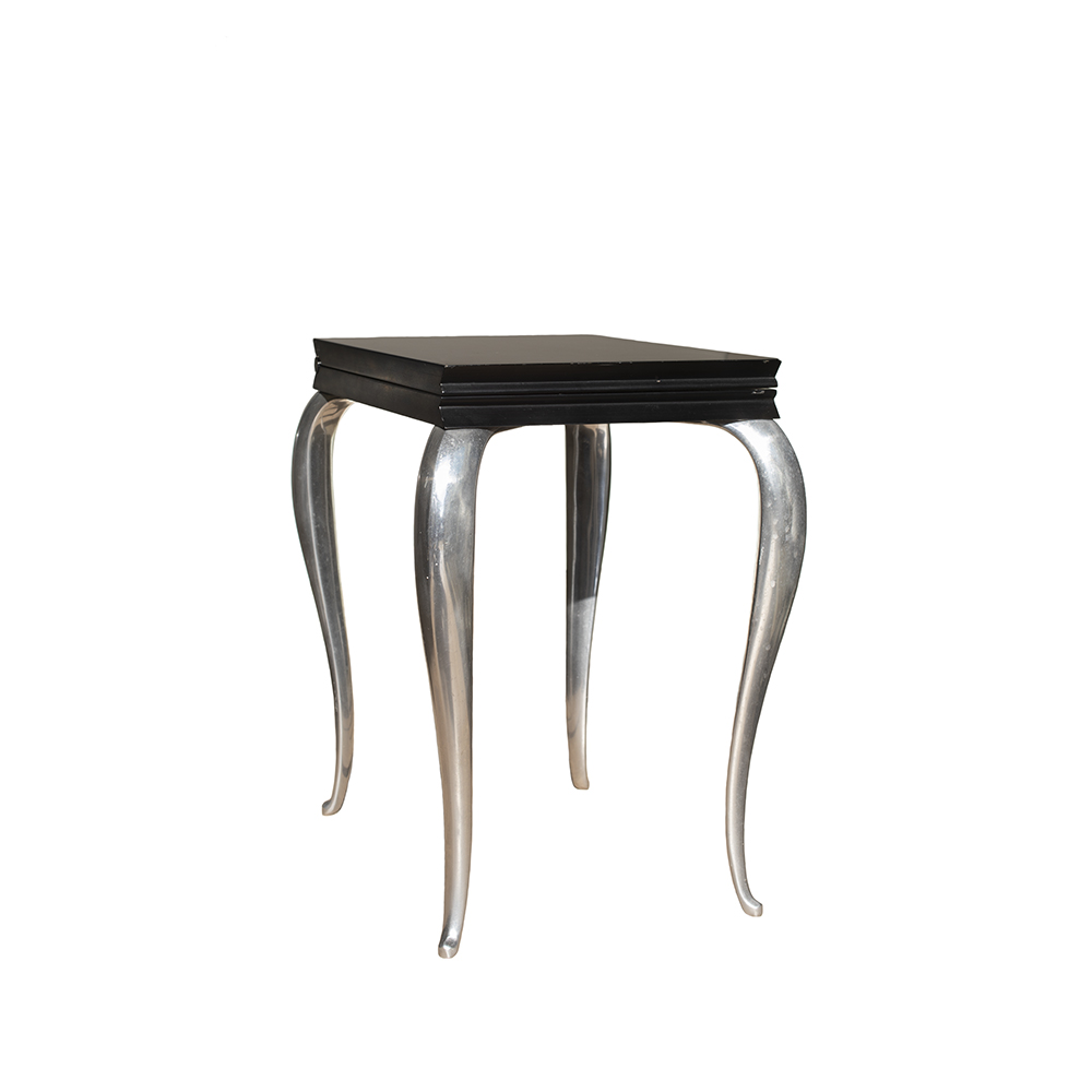 2x Lola Mundo Table Chair Philippe Starck Wood Black