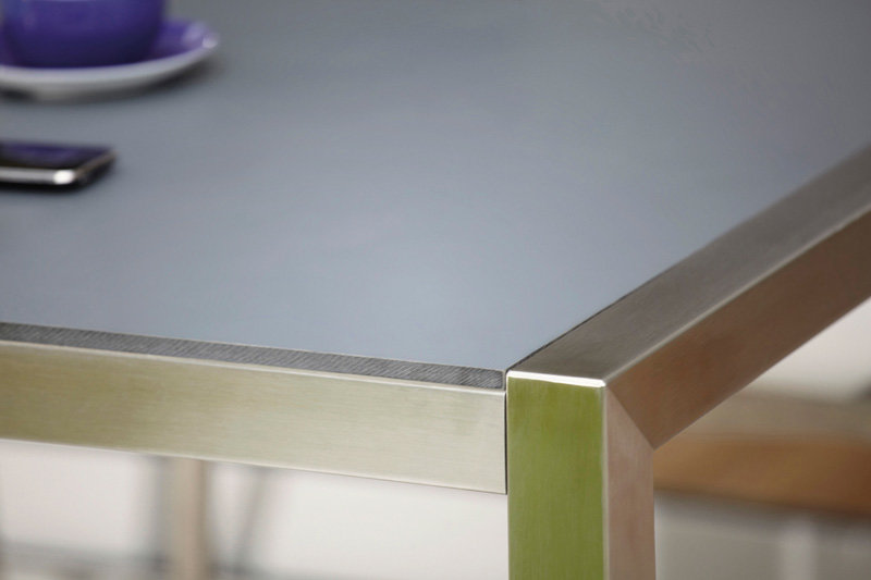Luxury Tisch Metall Silber