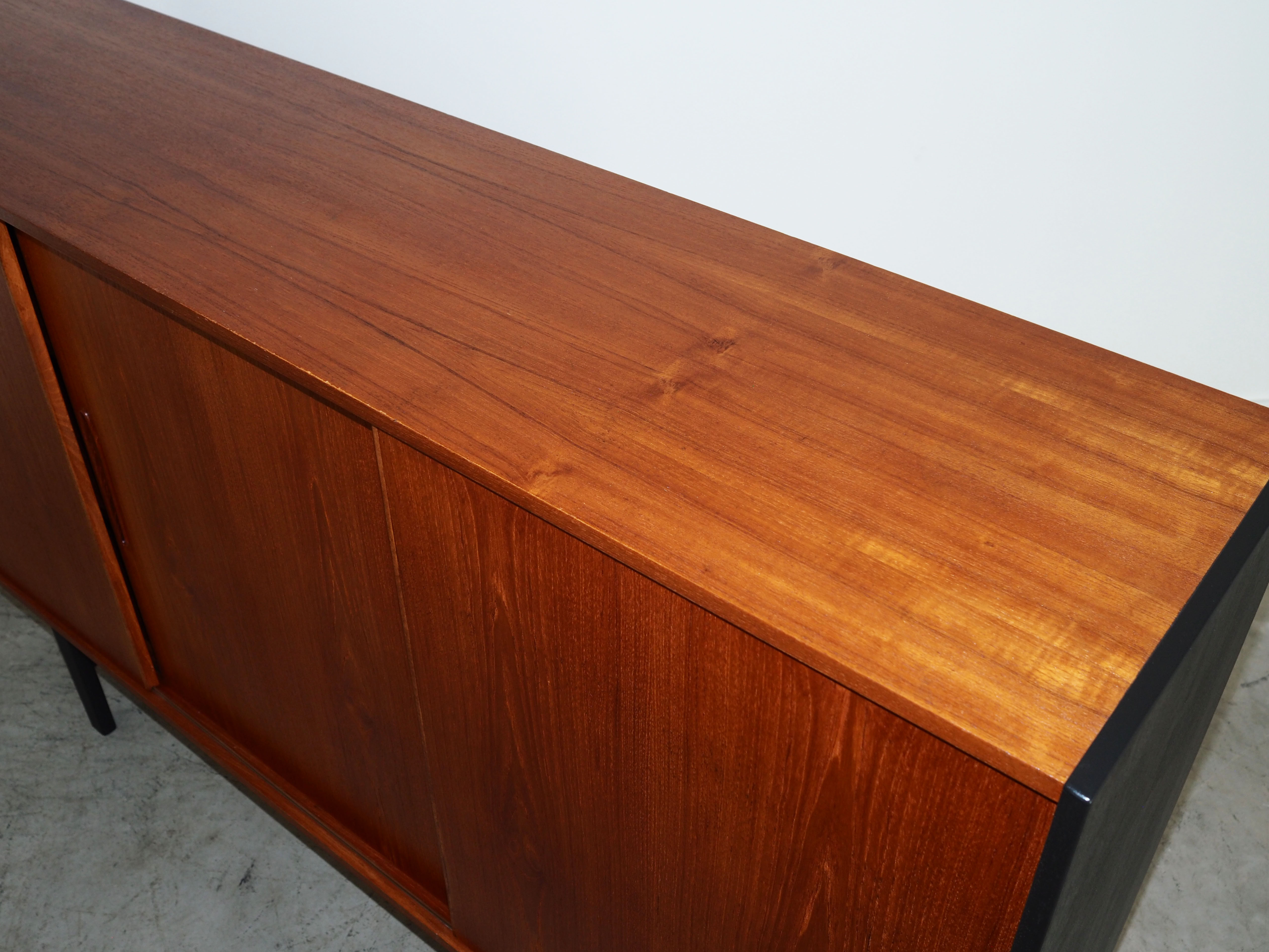 Highboard teak wood 1960s