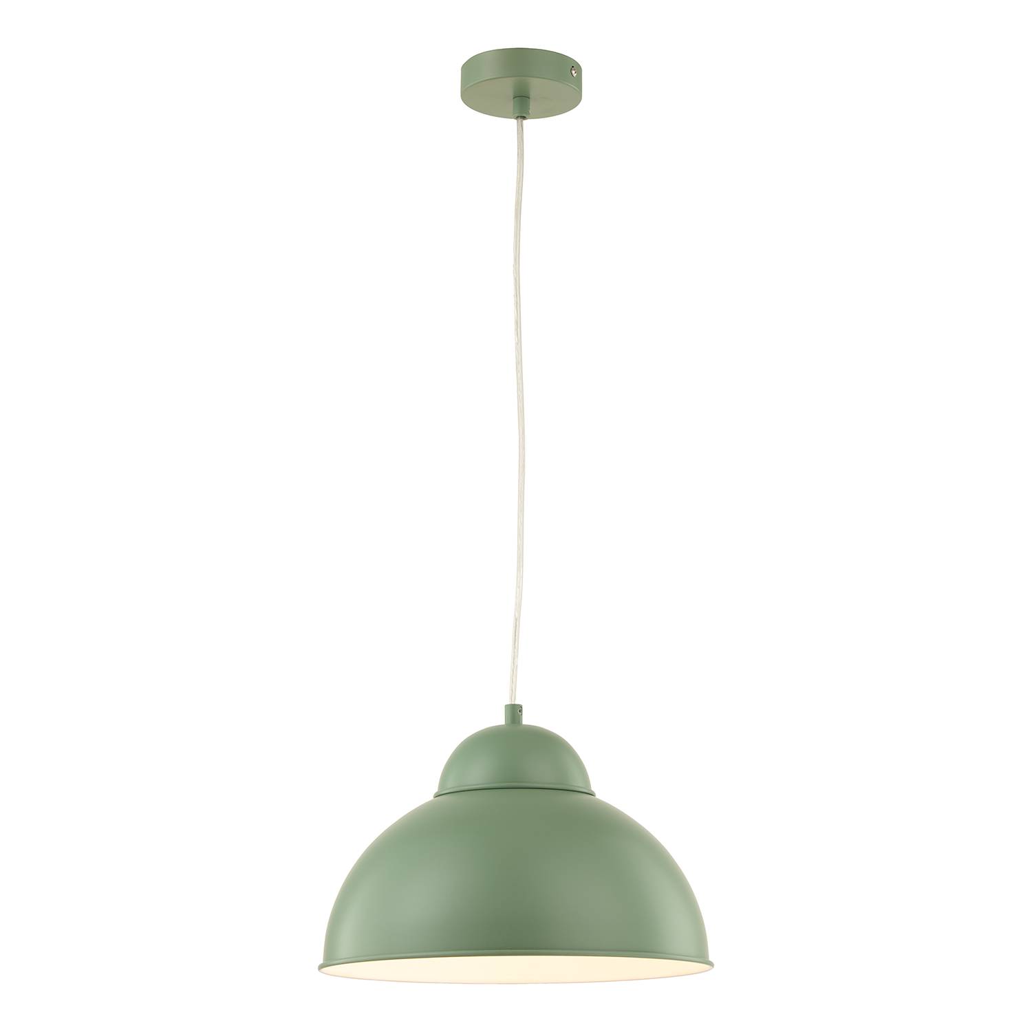 Pendant lamp Anda Iron 1-light Green