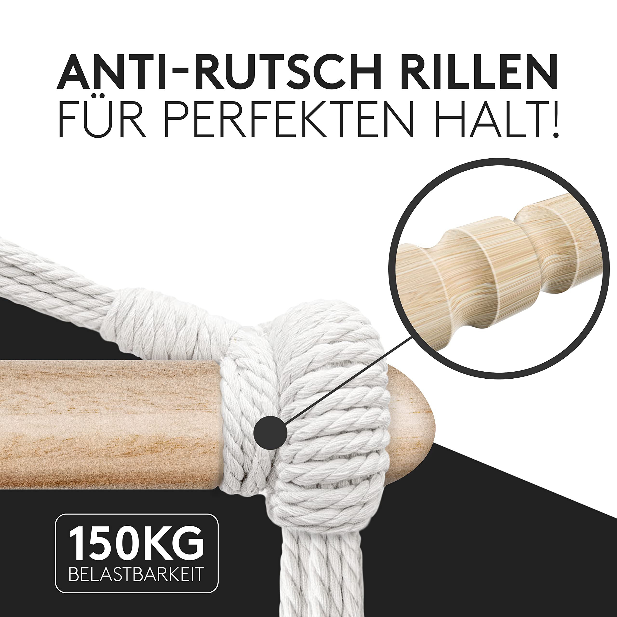 Hängesessel mit Fußstütze Wetterfester