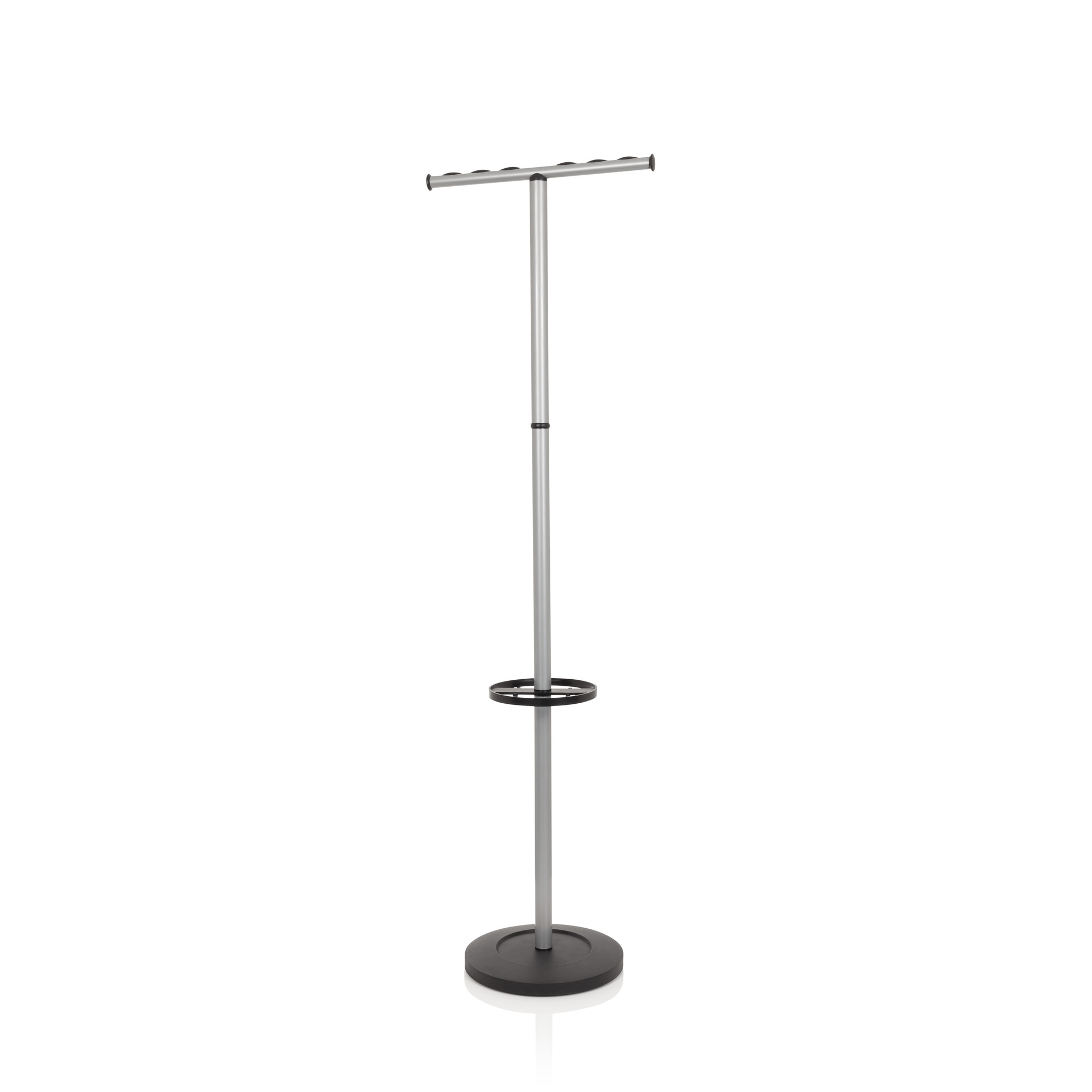 SPACE I Coat rack metal silver