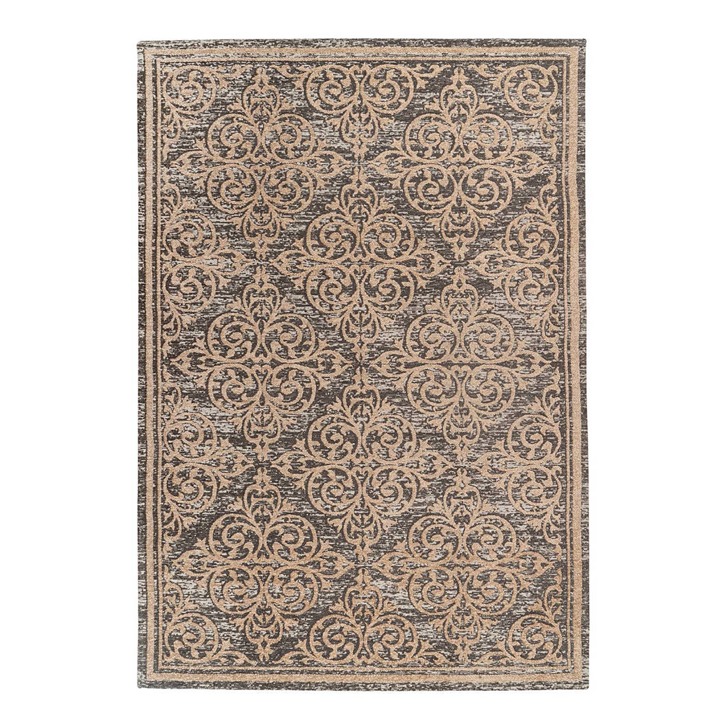 Kurzflorteppich Davio 100 Beige 80 x 150 cm