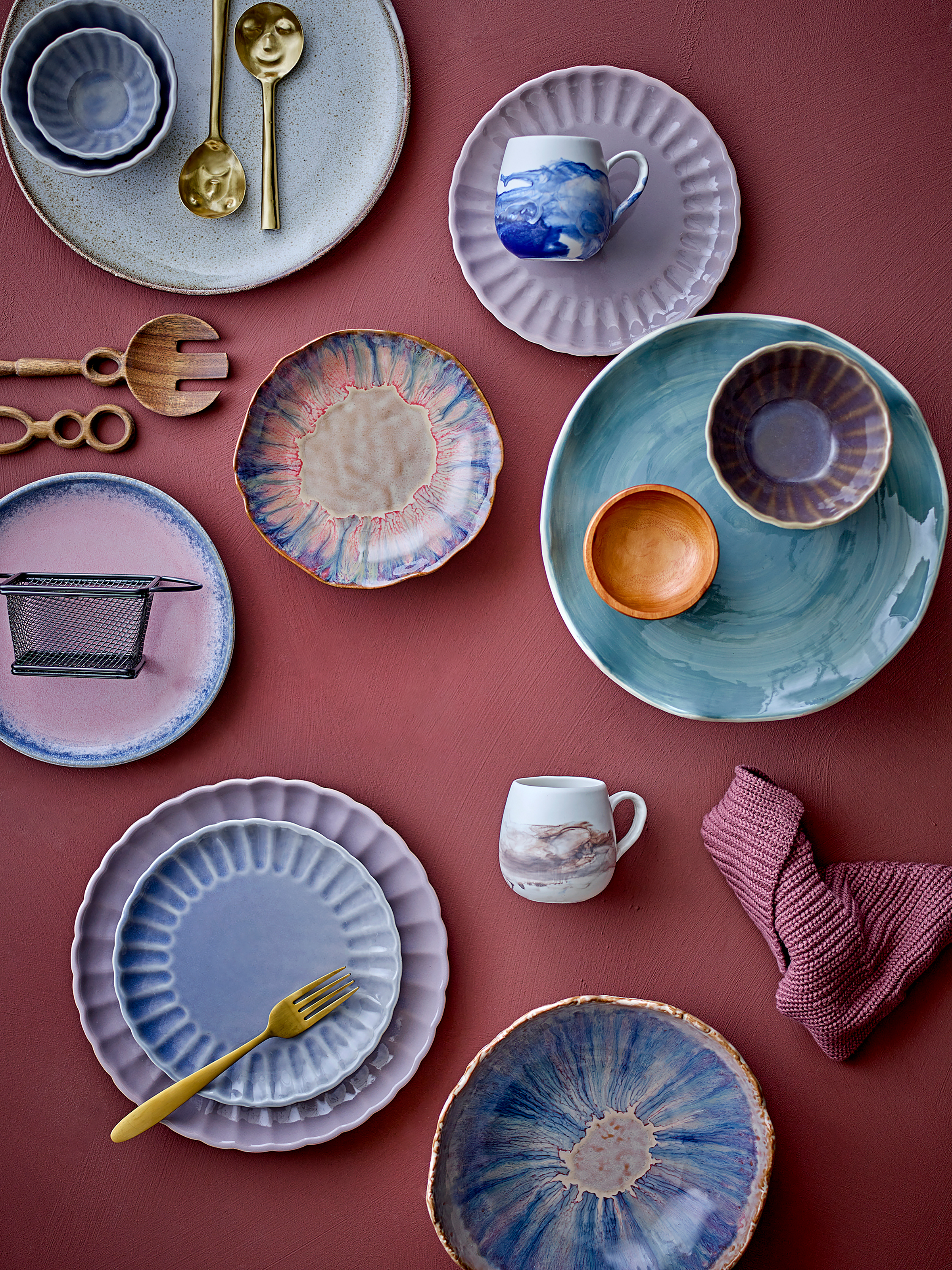 2x Izna Löffel Messing