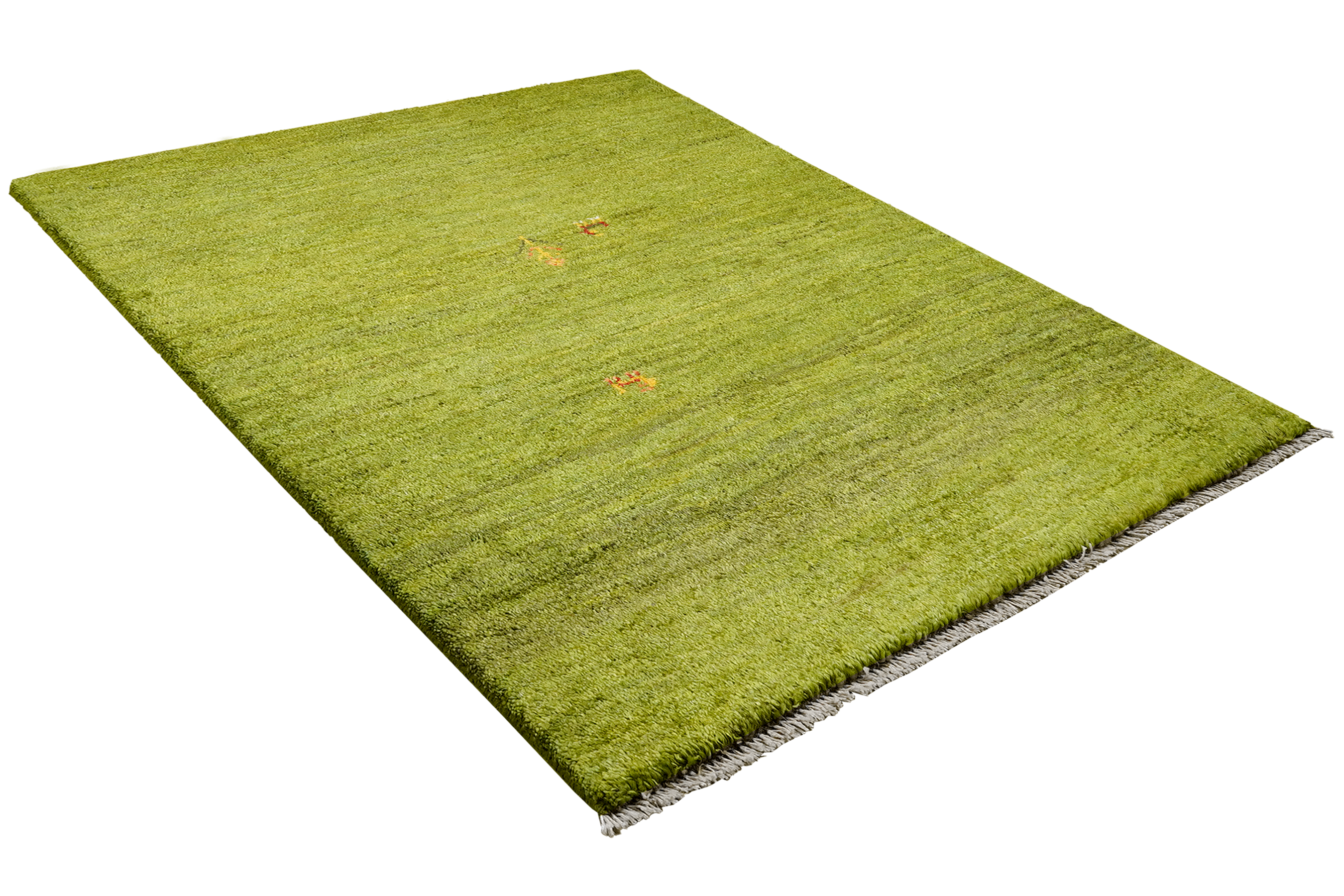 Rizbaf Gabbeh Carpet Wool Green