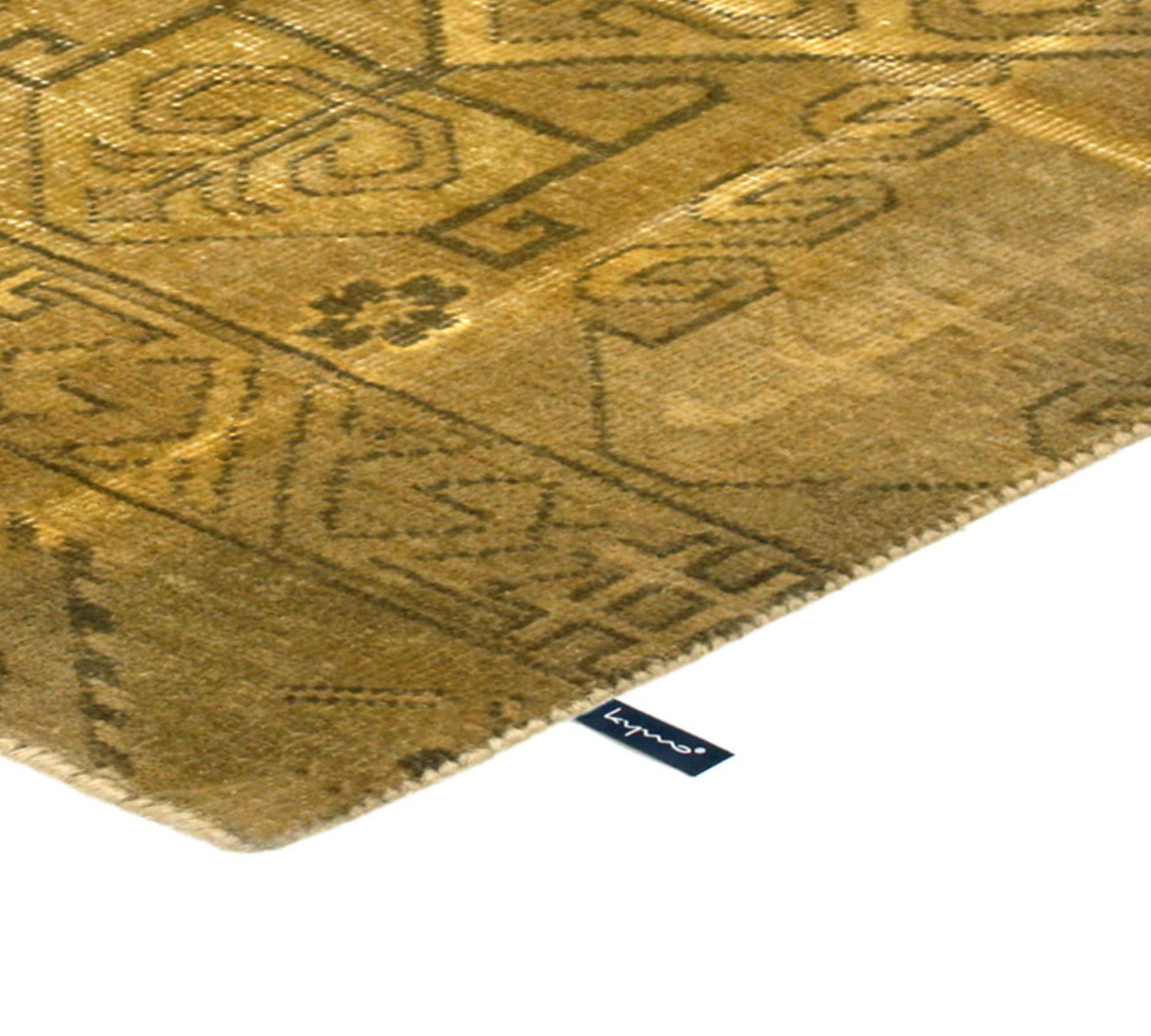 The Mashup Pure Edition rug Wool Brown 200 x 200 cm