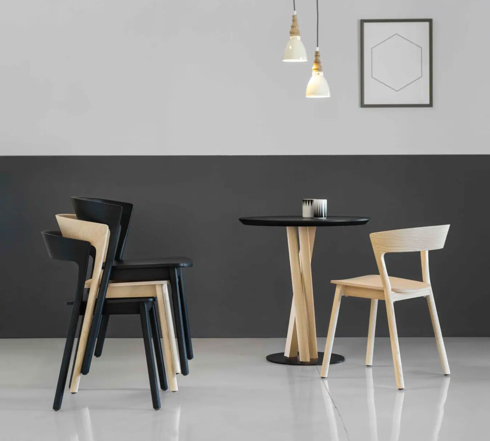 Edith Stuhl Holz Braun