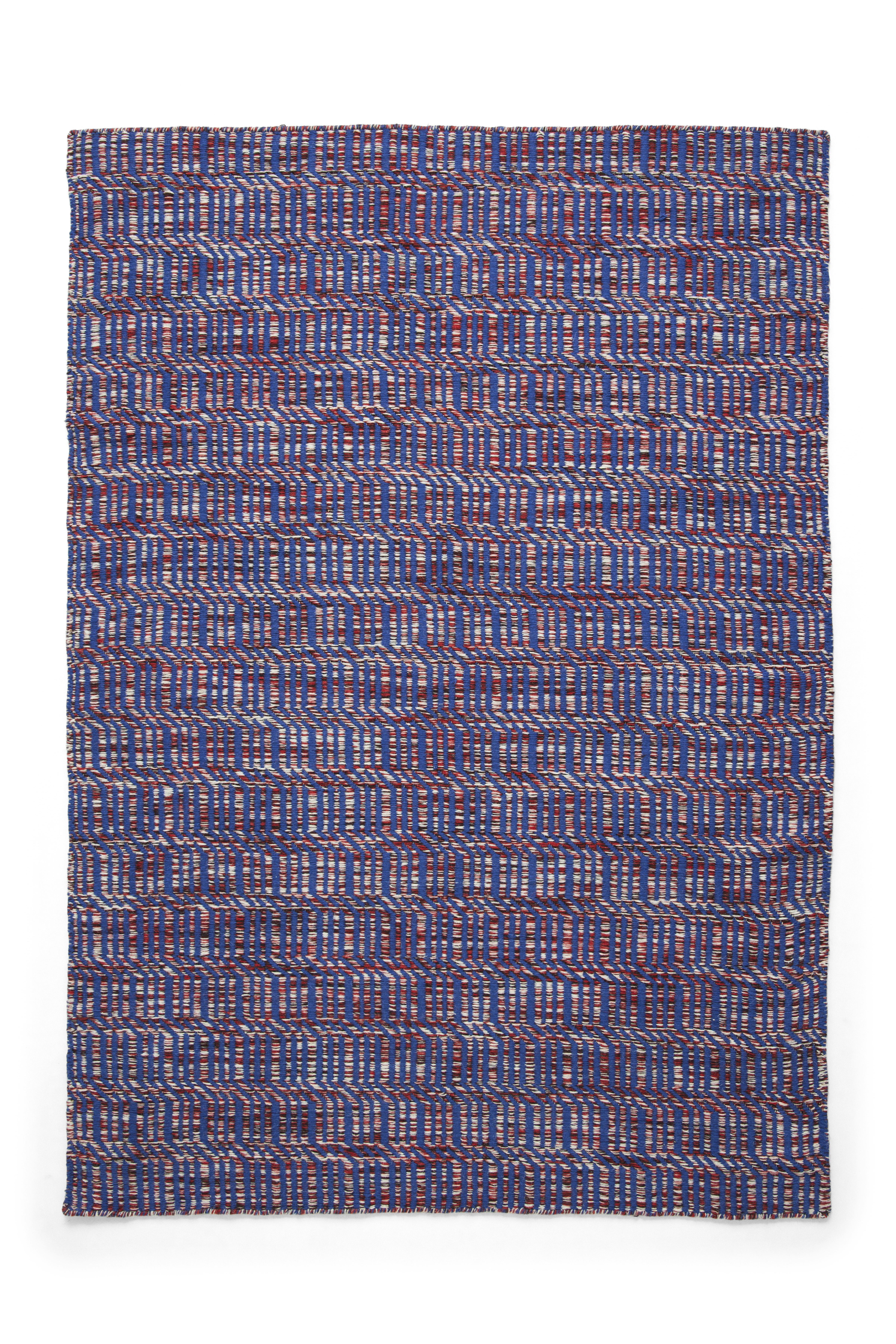 Radio Rug Teppich Blau