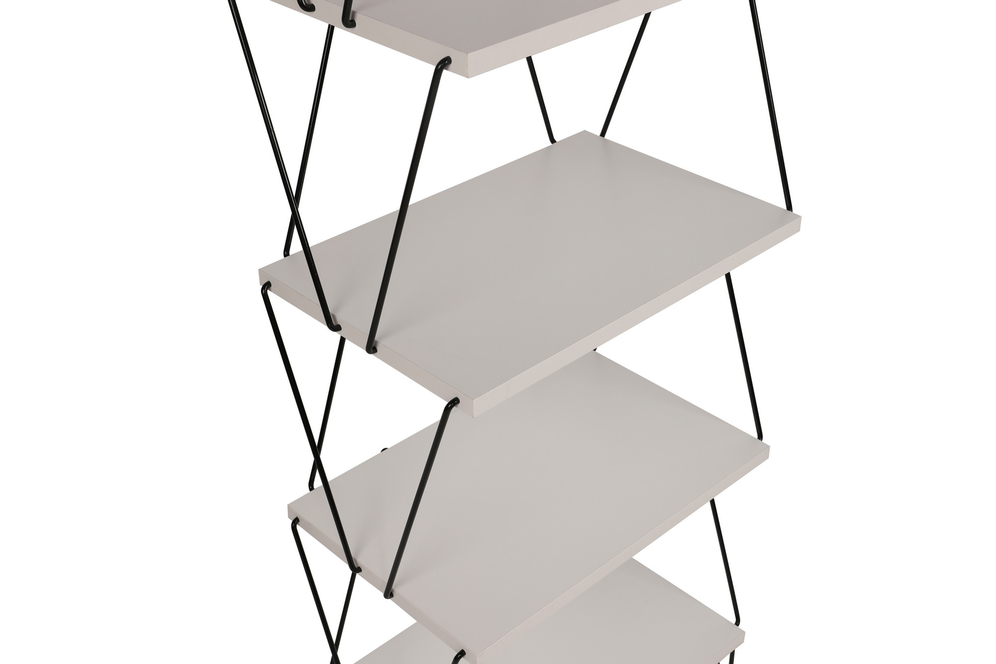 Balaban Bookshelf Wood Veneer White