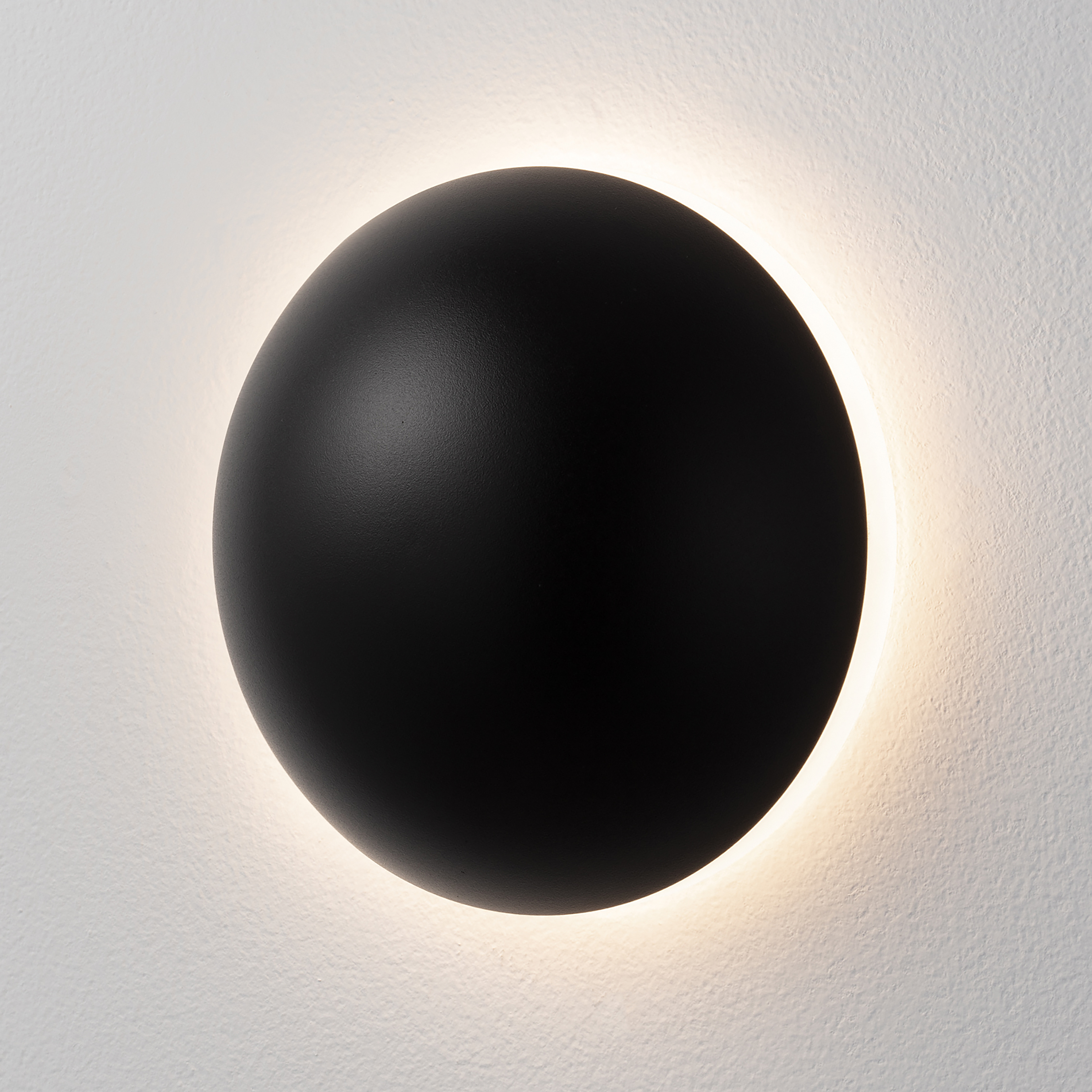 Iona Wandleuchte Aluminium Schwarz