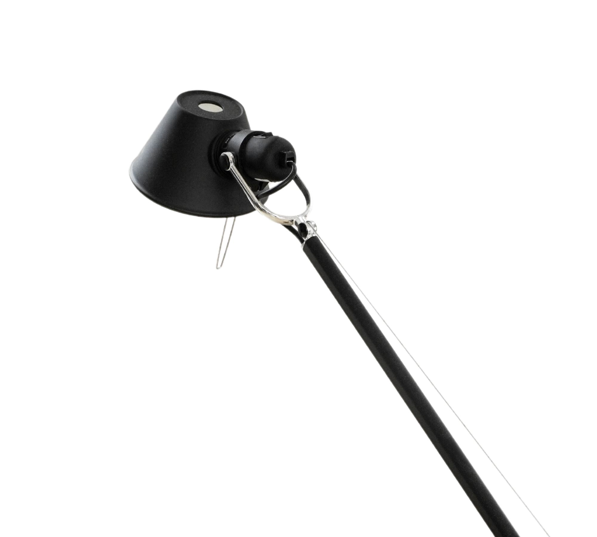 Tolomeo Tavolo Tischleuchte Schwarz Mit Tischfuß Ø 23cm