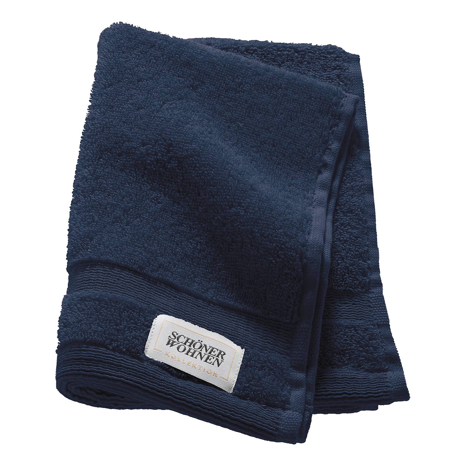 Cuddly Gästehandtuch Baumwolle Marineblau