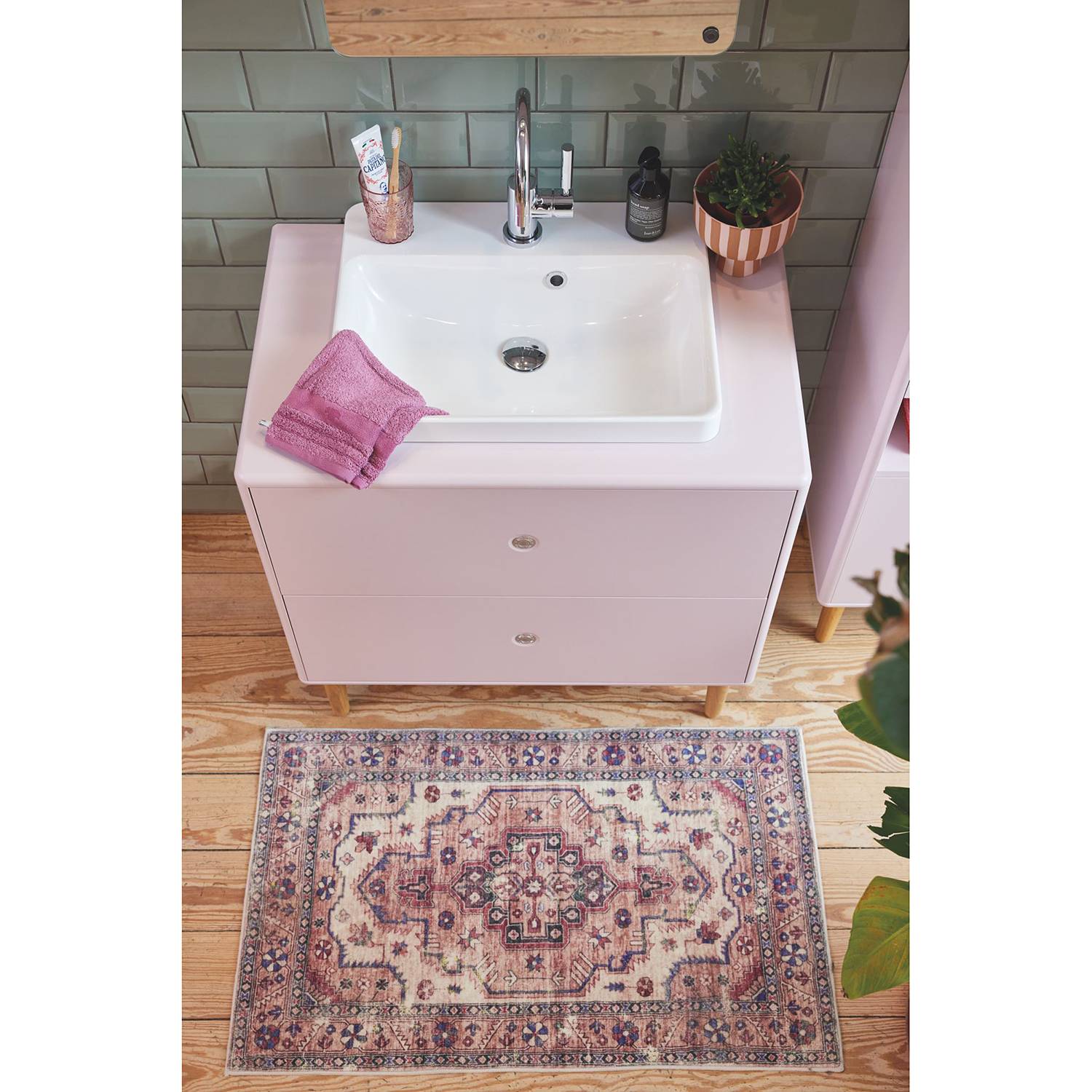 Oriental Four Badteppich Berry 60 x 100 cm