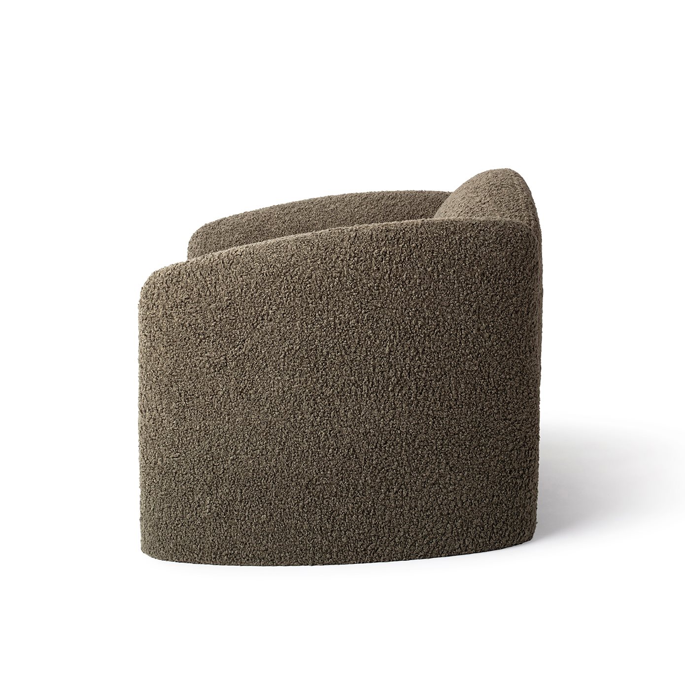 Nachii Sessel Bouclé Plush Moss