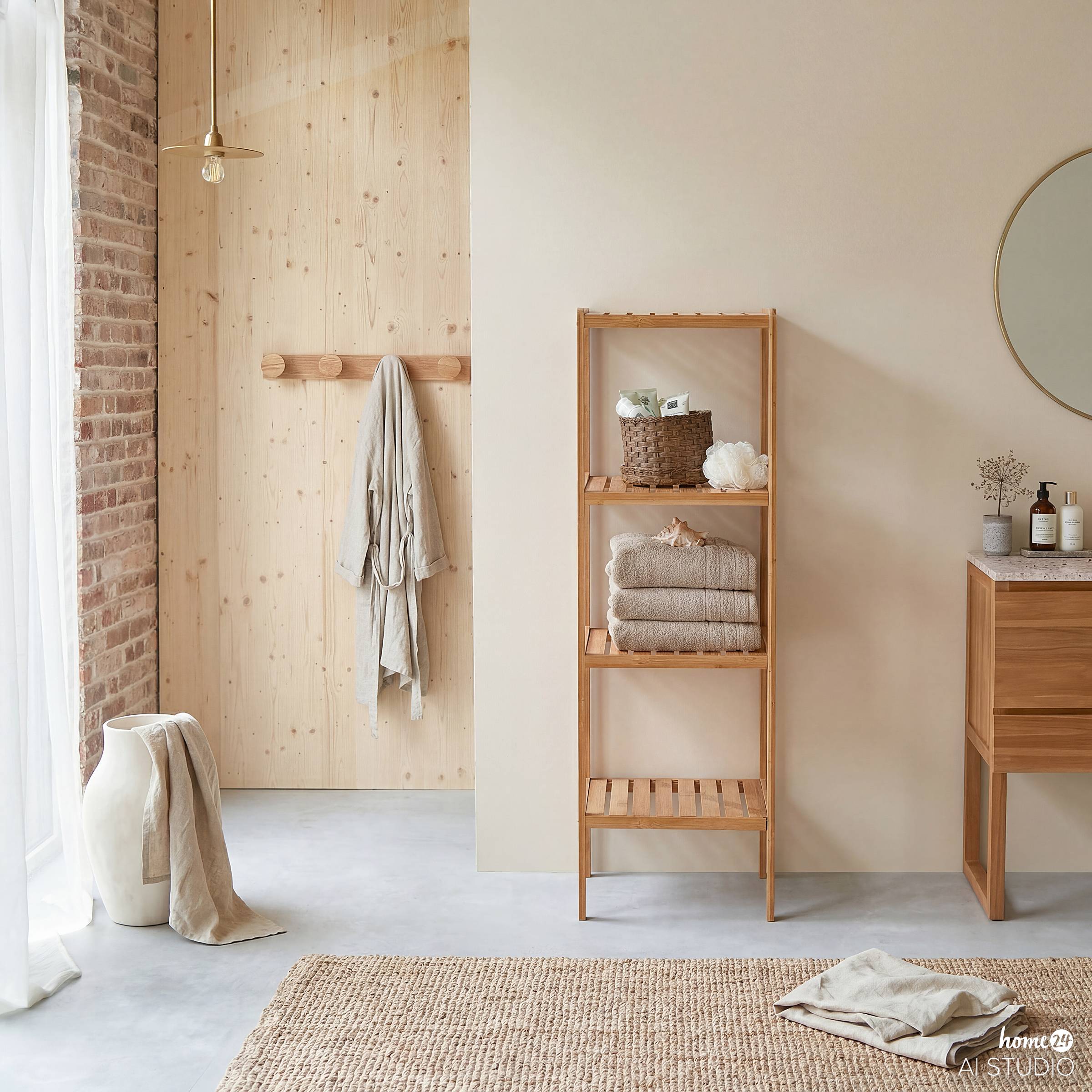 Shelf Taemot Bamboo Solid